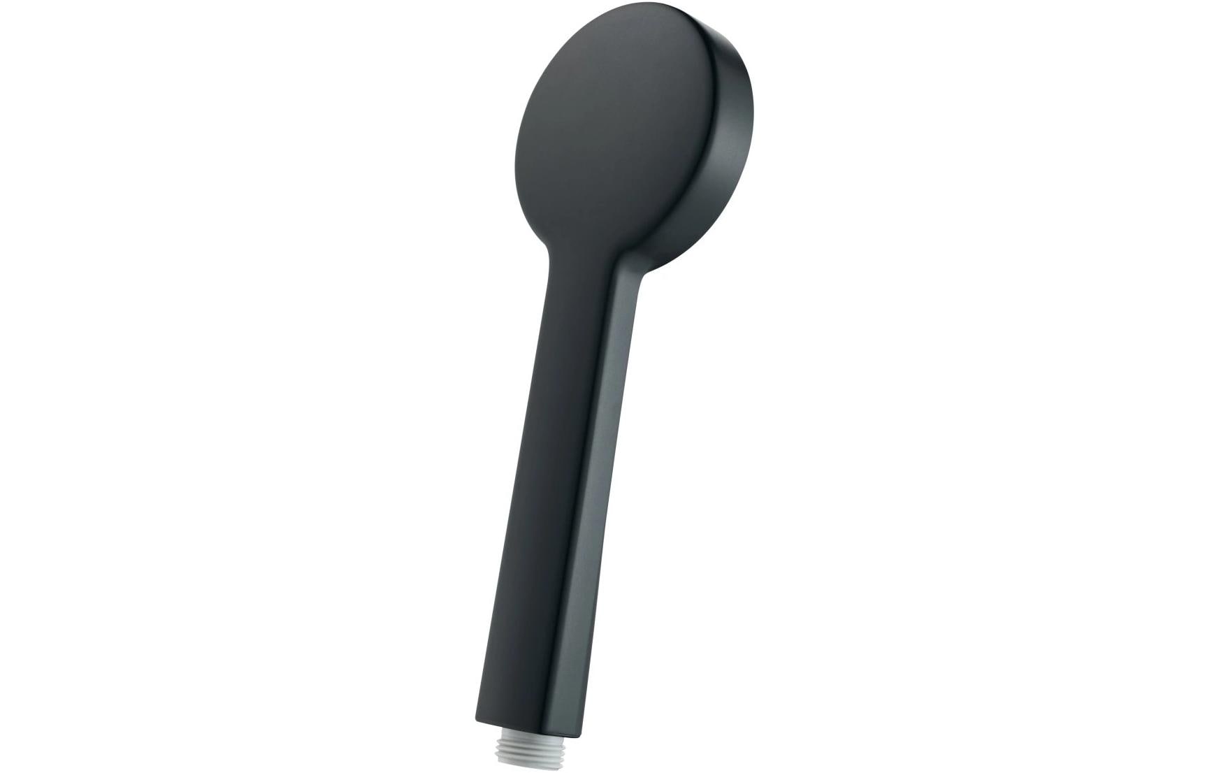 Laufen Duschbrause Stella 80 – Kunststoff, 3 Strahlarten, Schwarz matt