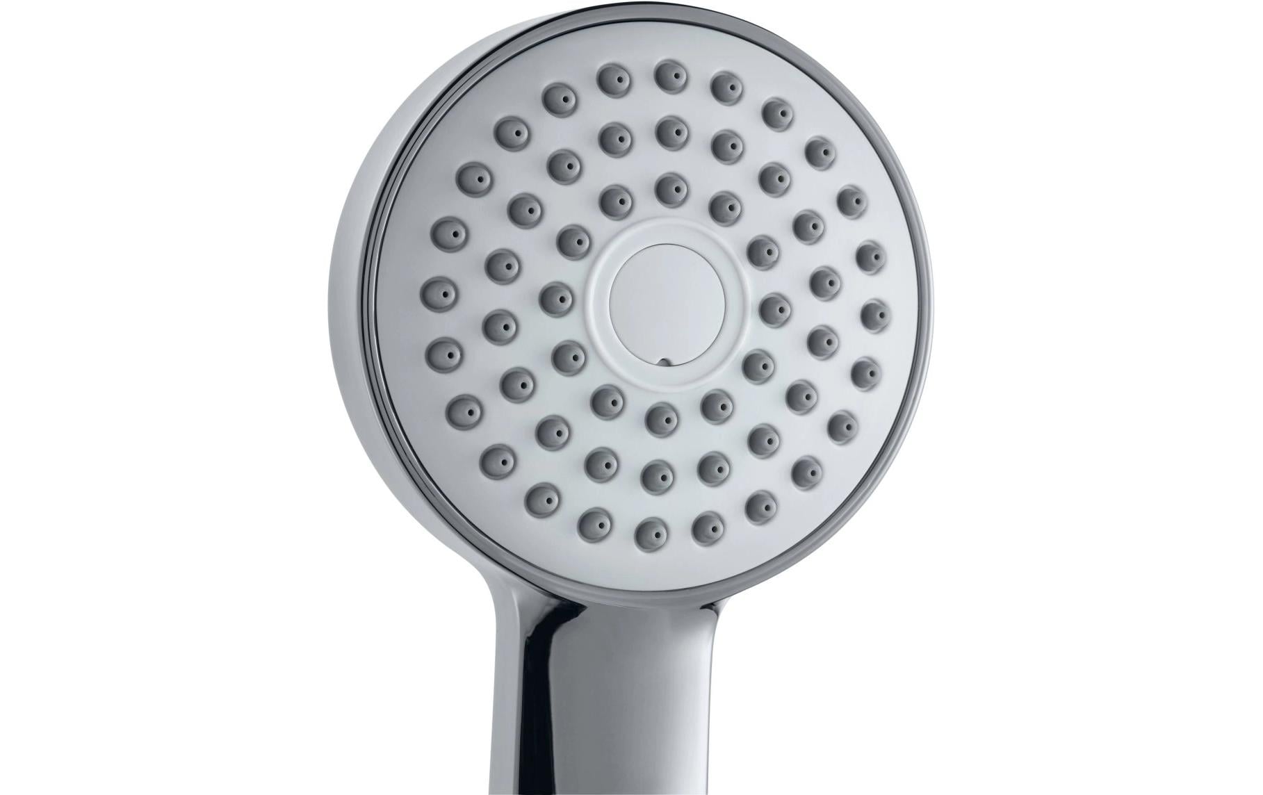 Laufen Handbrause Stella 80 – Ø8 cm, Kunststoff, verchromt, 1/2" Anschluss