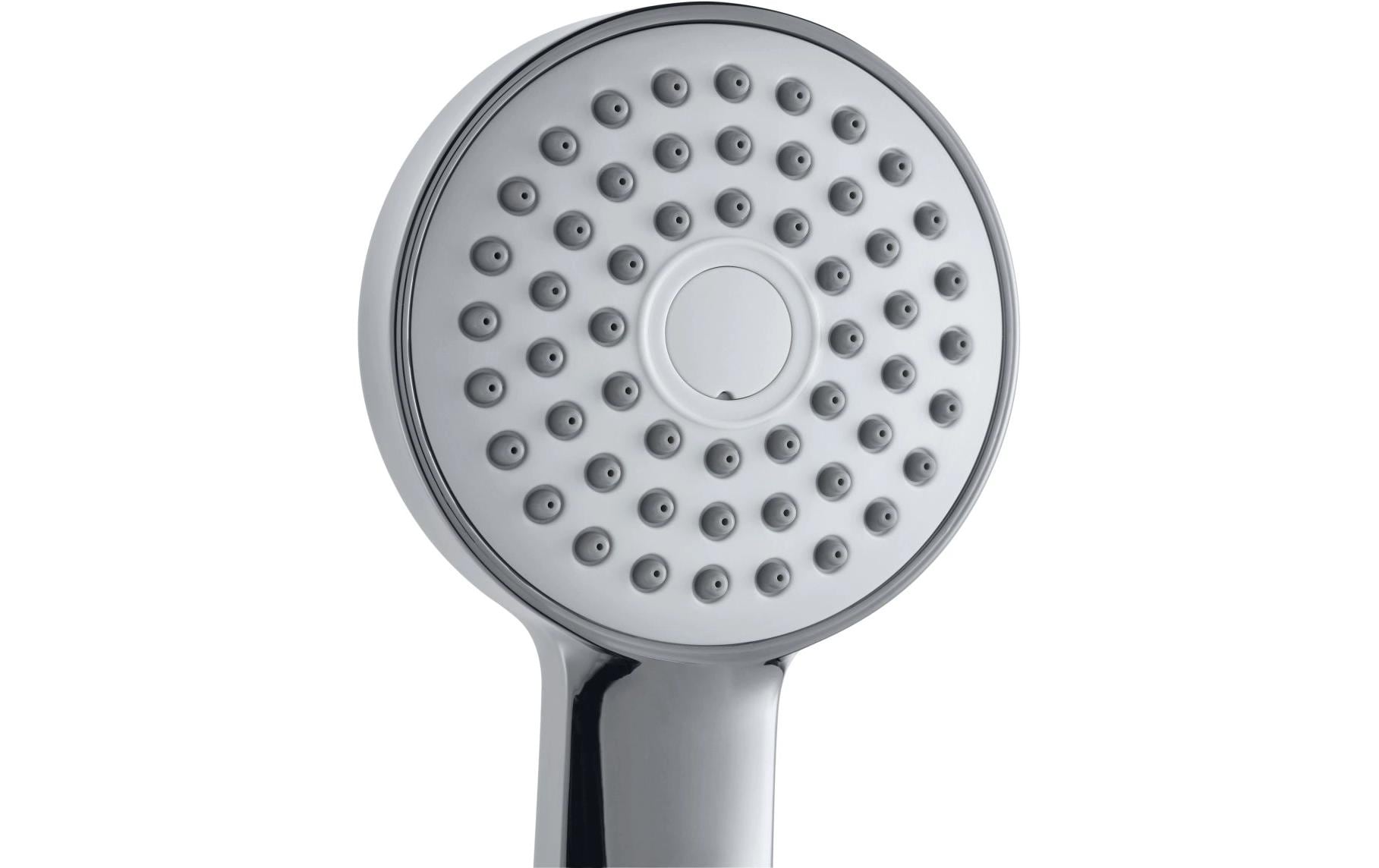 Laufen Handbrause Stella 80 – Ø8 cm, Kunststoff, verchromt, 1/2" Anschluss