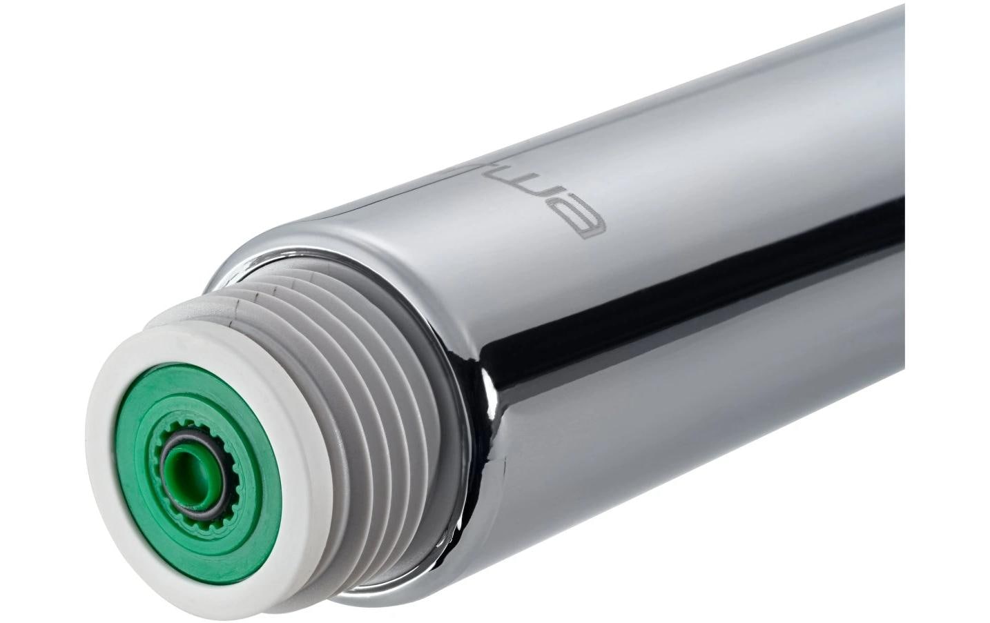 Laufen Duschbrause MyCity100 – 35 cm, Silikon/Chrom Glanz, Wassersparend (≈5 l/min), Hellgrau