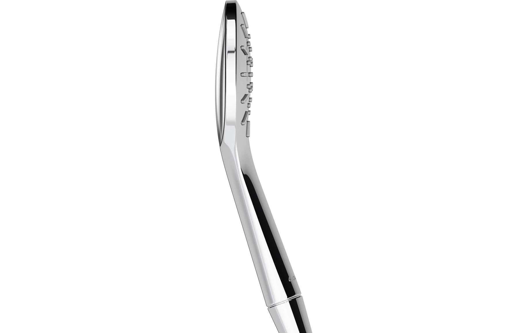Laufen Handbrause MyTwin100 – 15×35×5,5 cm, Silikon, Chrom glänzend, ca. 5 l/min, Jet