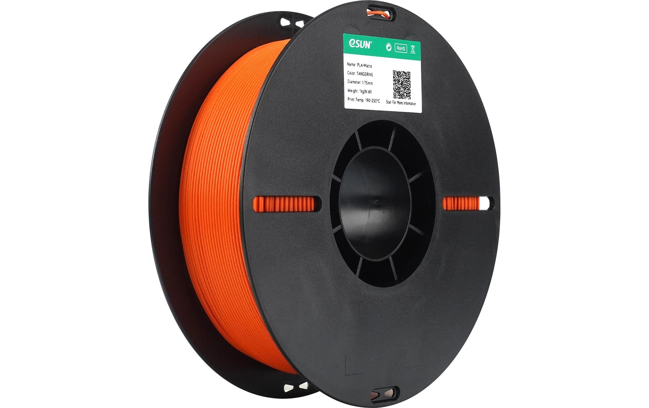 Esun 3D-Drucker-Filament PLA 1,75 mm Mandarine, 1 kg