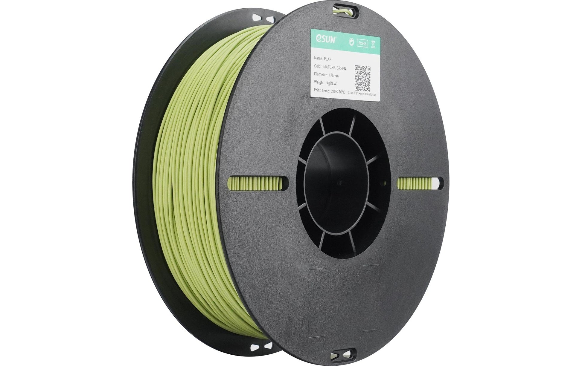Esun 3D-Drucker-Filament Hyper PLA 1,75 mm Matcha-Grün, 1 kg