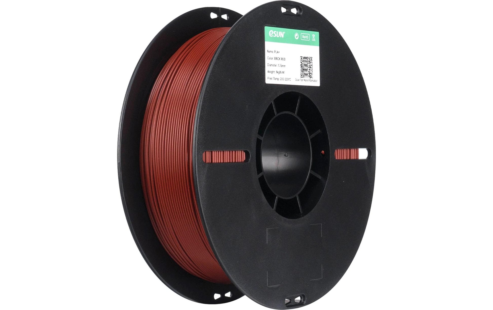 Esun 3D-Drucker-Filament Hyper PLA 1,75 mm Rotbraun, 1 kg