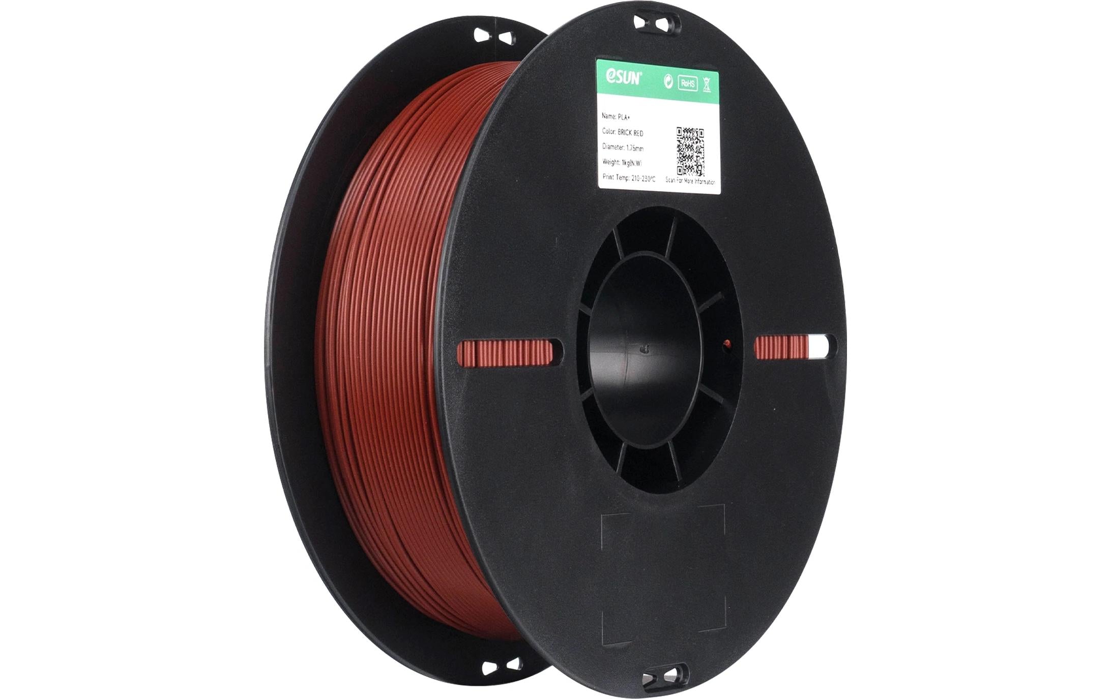 Esun 3D-Drucker-Filament Hyper PLA 1,75 mm Rotbraun, 1 kg