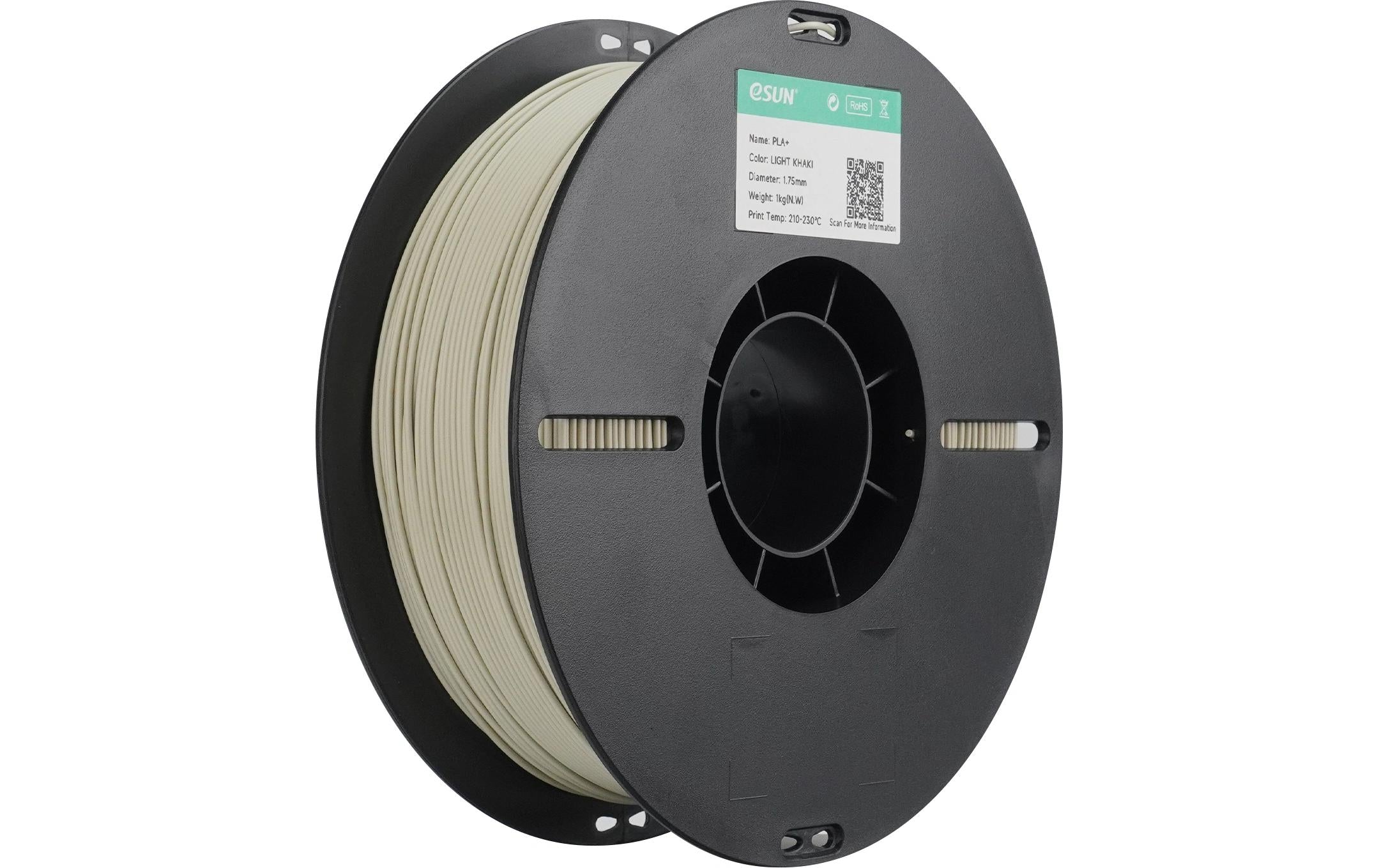 Esun 3D-Drucker-Filament Hyper PLA 1,75 mm Hellbraun, 1 kg