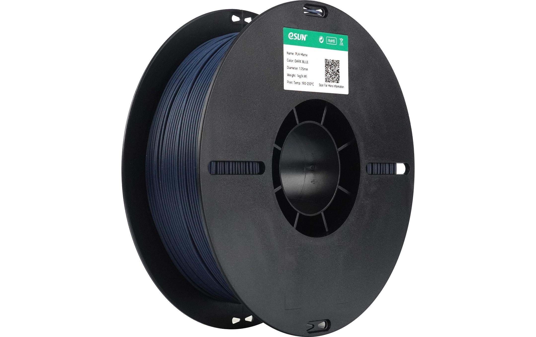 Esun 3D-Drucker-Filament PLA 1,75 mm Dunkelblau, 1 kg