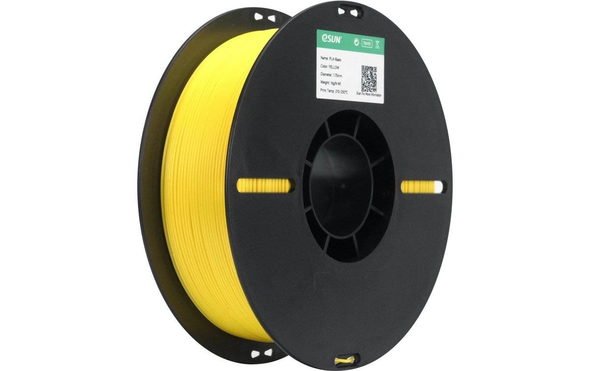 eSUN 3D-Drucker-Filament PLA 1,75 mm Gelb, 1 kg