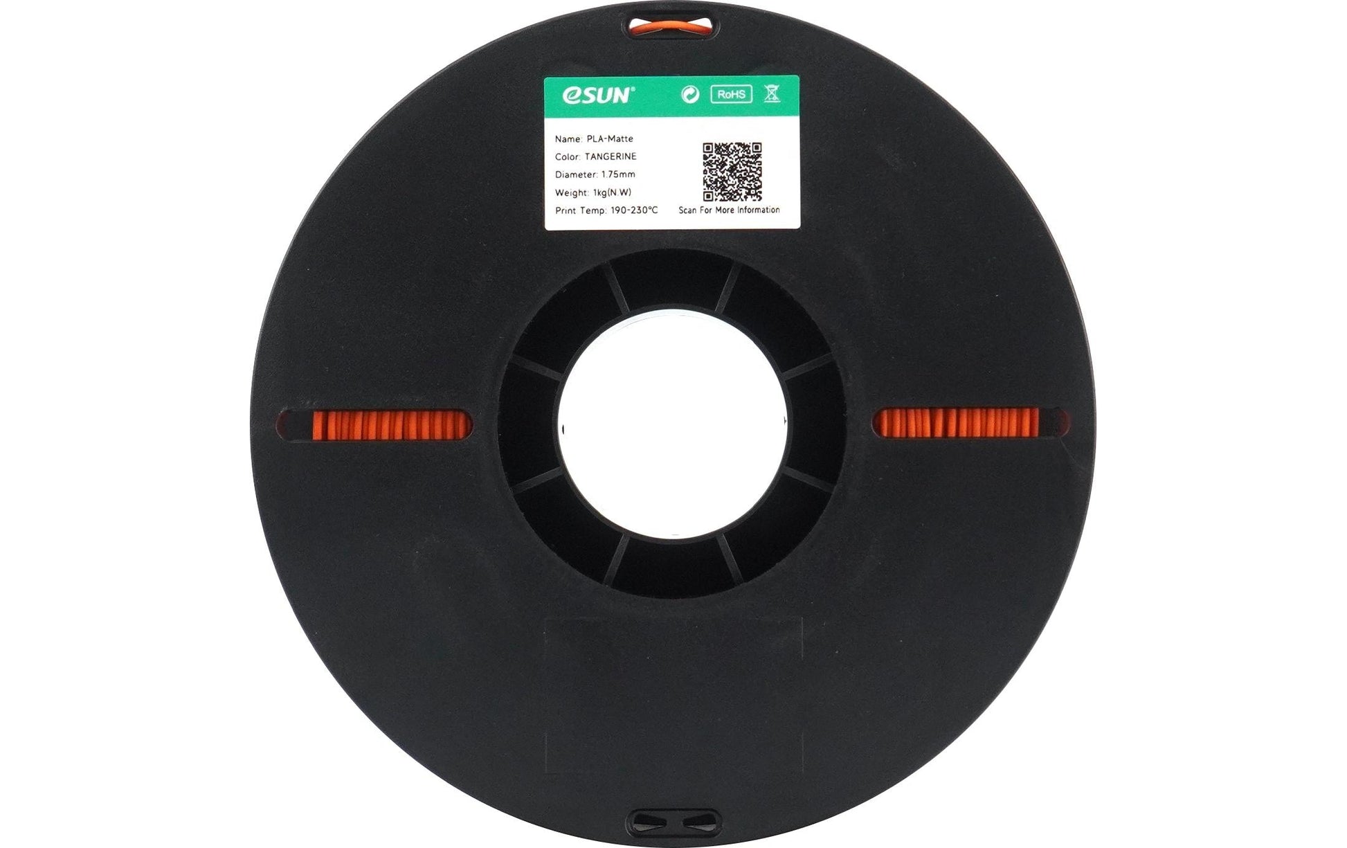 Esun 3D-Drucker-Filament PLA 1,75 mm Mandarine, 1 kg