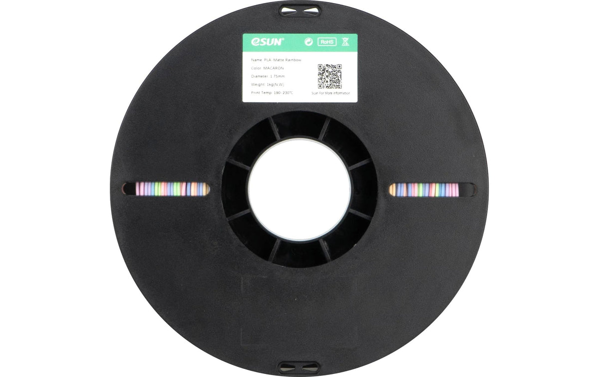 Esun 3D-Drucker-Filament PLA 1,75 mm Mehrfarbig, 1 kg