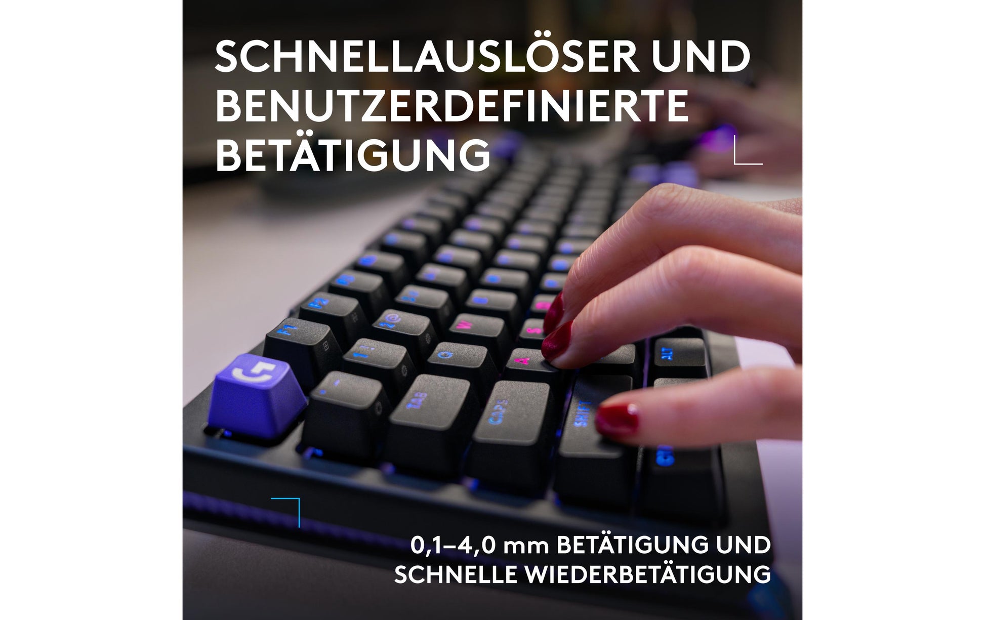 Logitech G512 X 98 – Gaming-Tastatur – Mechanisch, RGB – Verkabelt, USB-A/USB-C – QWERTZ (CH) – Schwarz