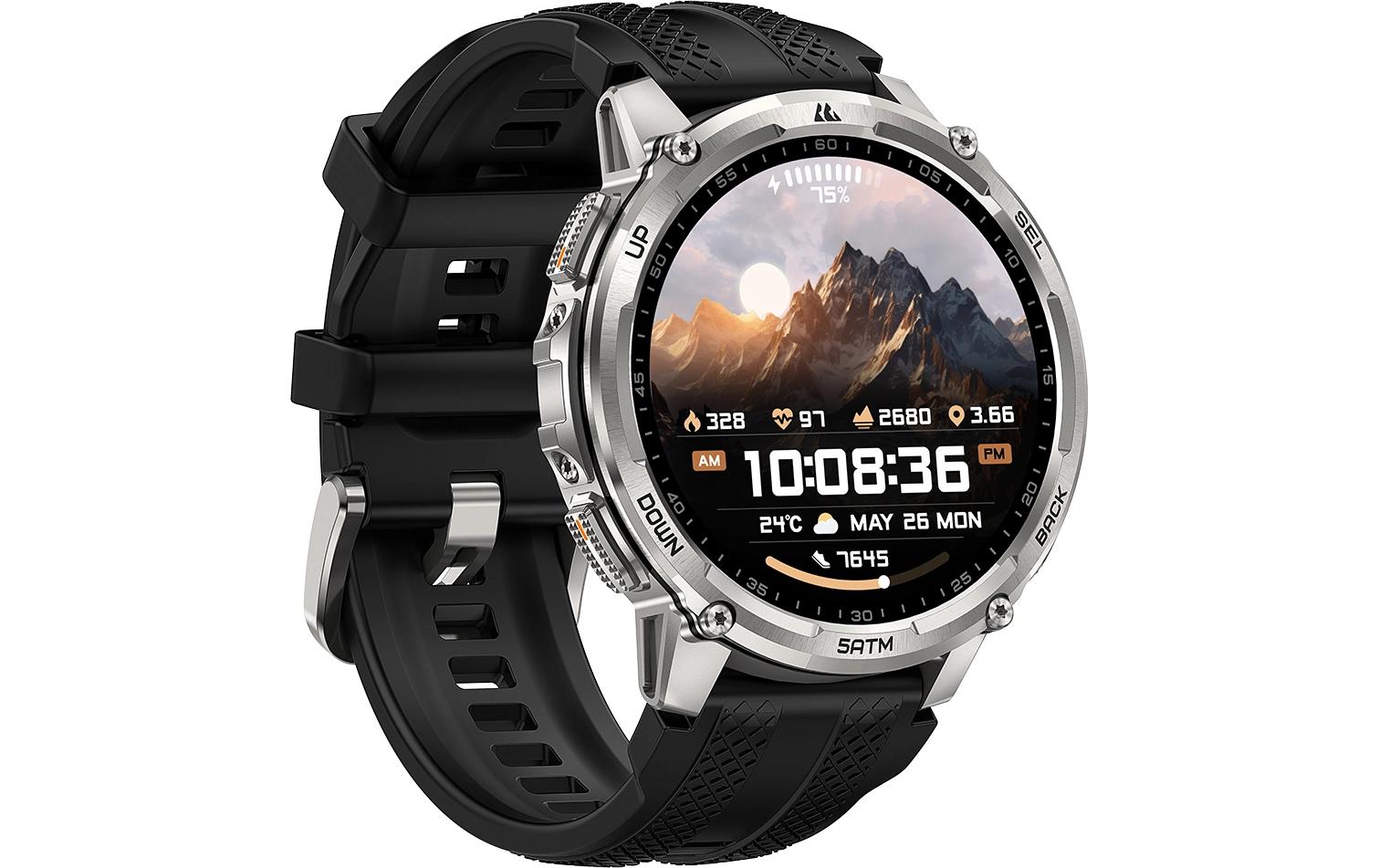 Kospet Tank T4C 50 mm GPS – Silber, 50 m, für Android, iOS