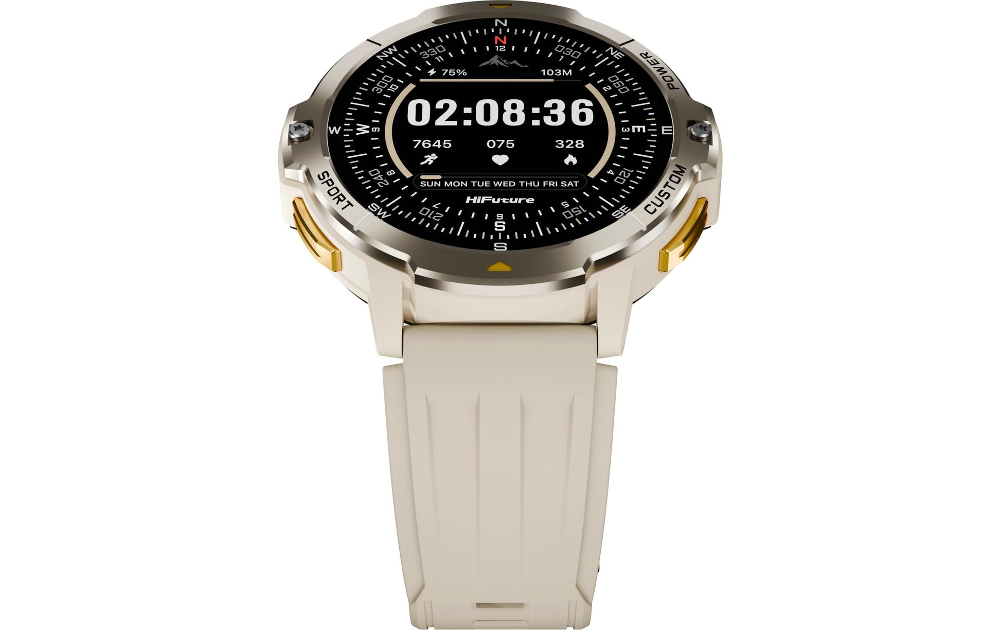 HiFuture Vortex GPS – Beige, für Android, iOS