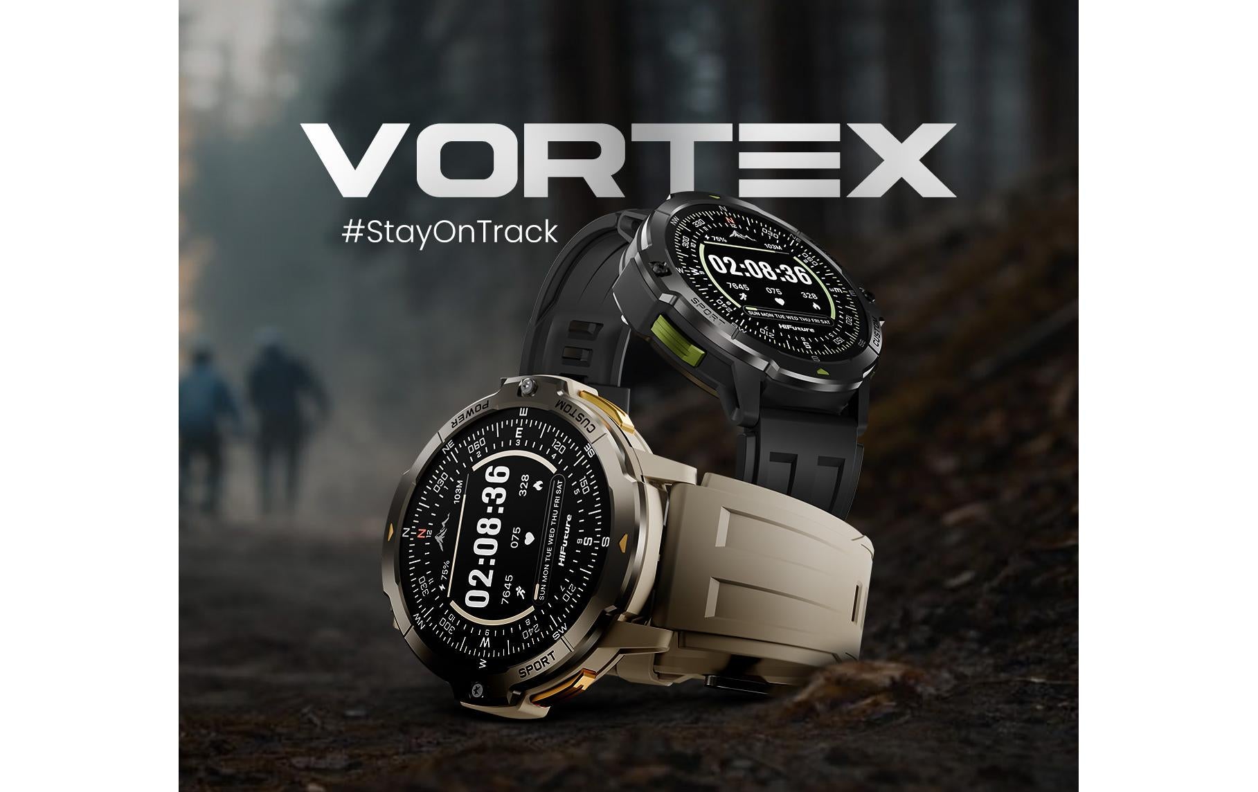 HiFuture Vortex GPS – Schwarz, für Android, iPhone