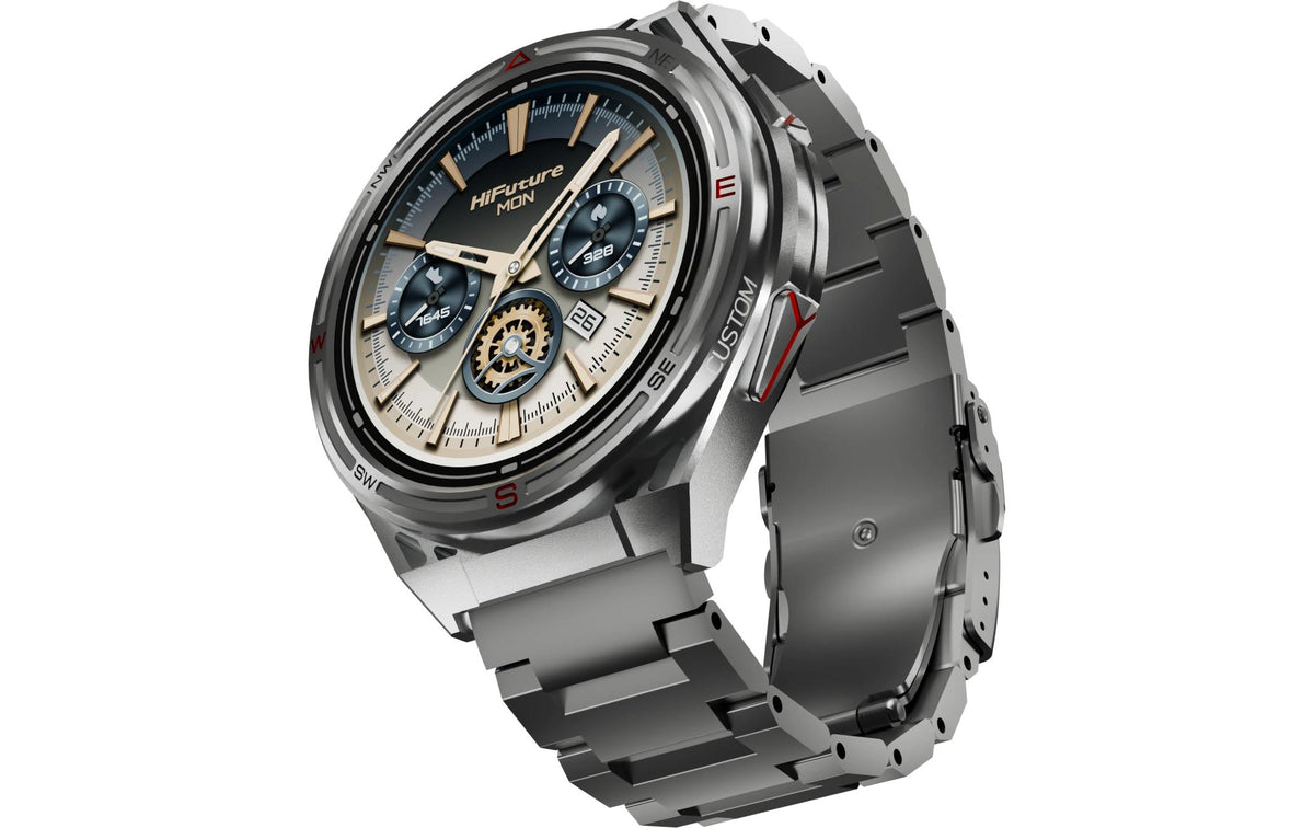 HiFuture ACTIVE2 GPS – Silber, 50 m, für iPhone, Android