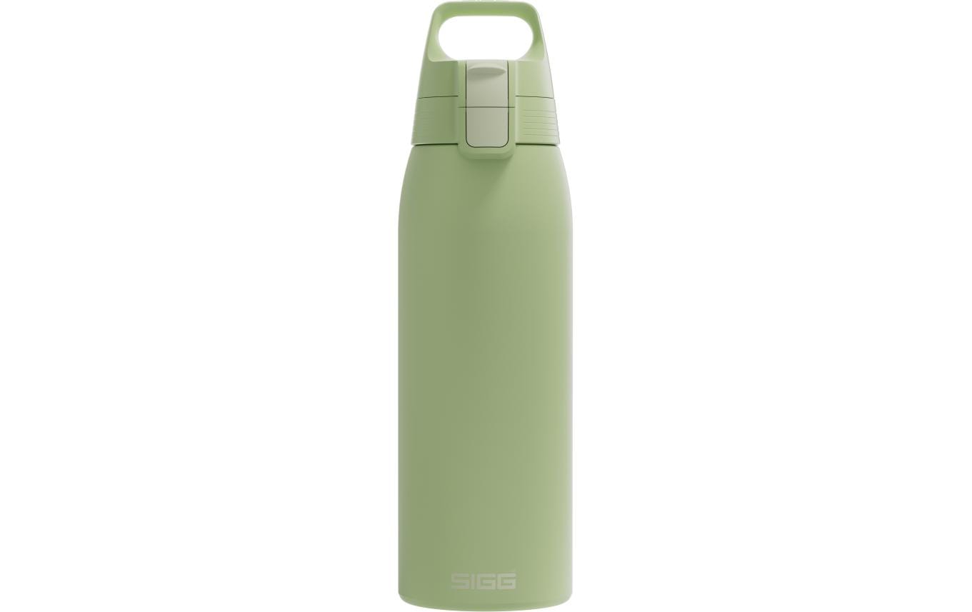 SIGG Shield One Kindertrinkflasche 1 l – BPA-frei, Edelstahl, Klappdeckel