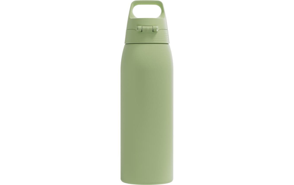 SIGG Shield One Kindertrinkflasche 1 l – BPA-frei, Edelstahl, Klappdeckel