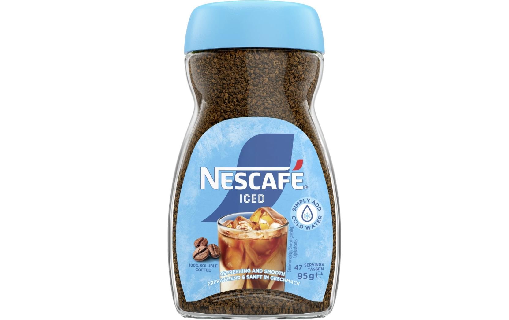Nescafé Iced Glas – Instantgetränk – Kaffee, 95 g