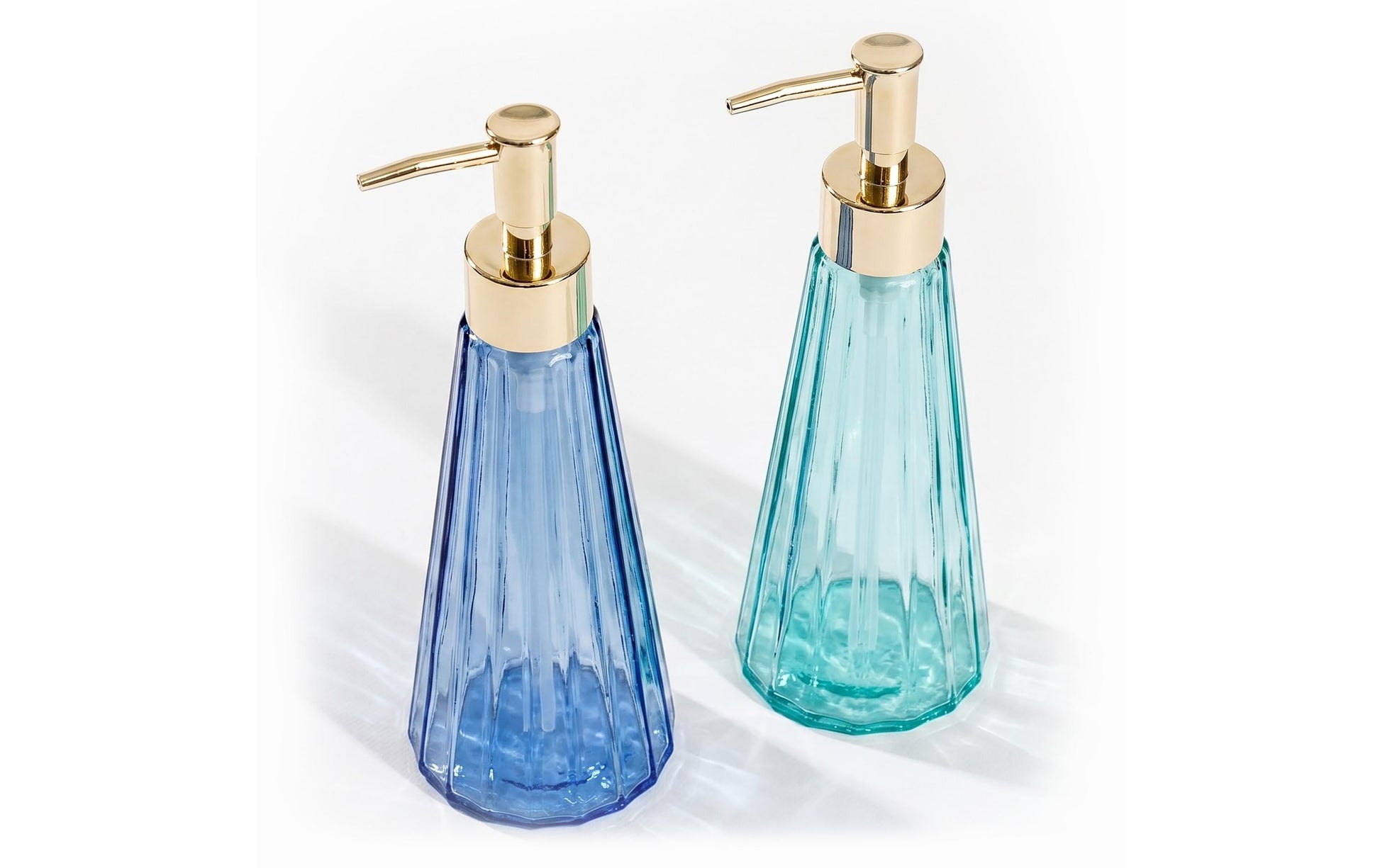 Relaxdays Seifenspender – Glas, Kunststoff, 320 ml