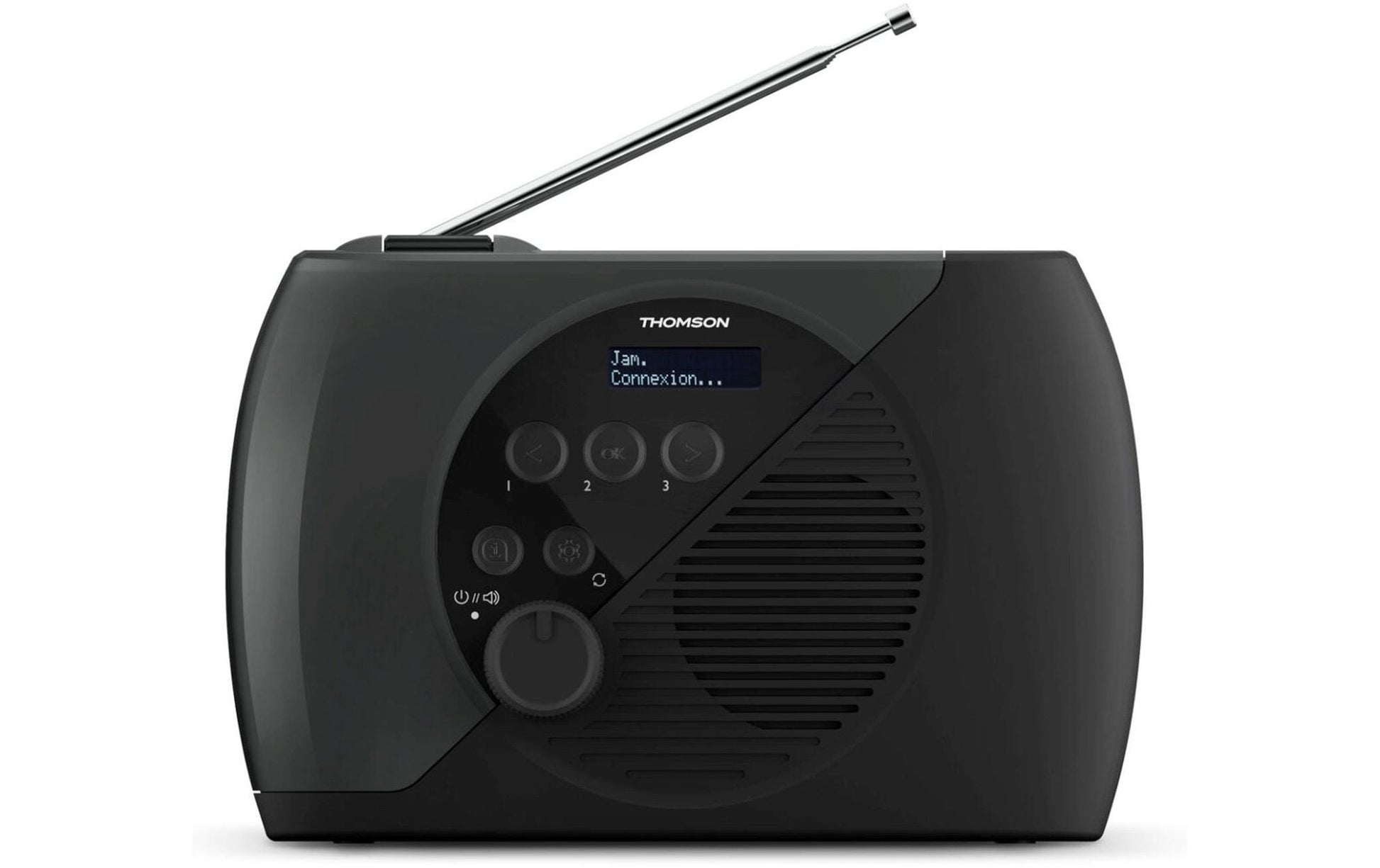 Thomson RT350DAB – Tragbares DAB+ Radio, Bluetooth – Schwarz