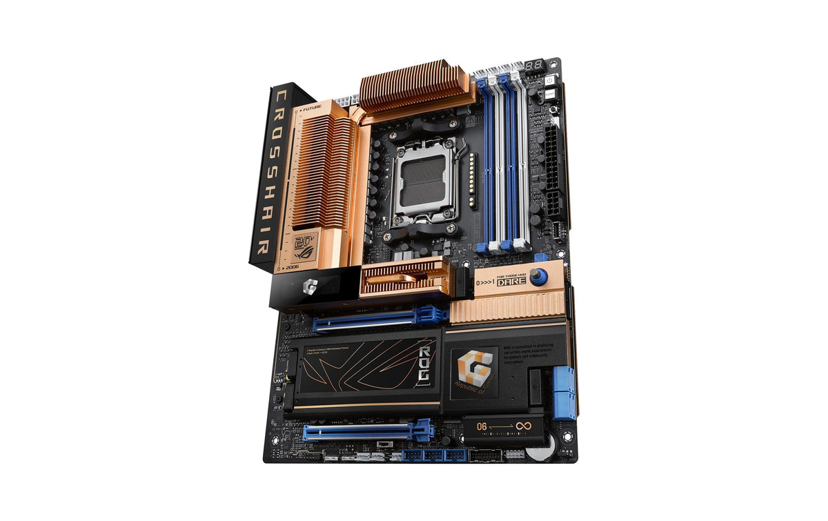 ASUS ROG CROSSHAIR 2006 – Mainboard – AM5, AMD X870E, ATX, DDR5
