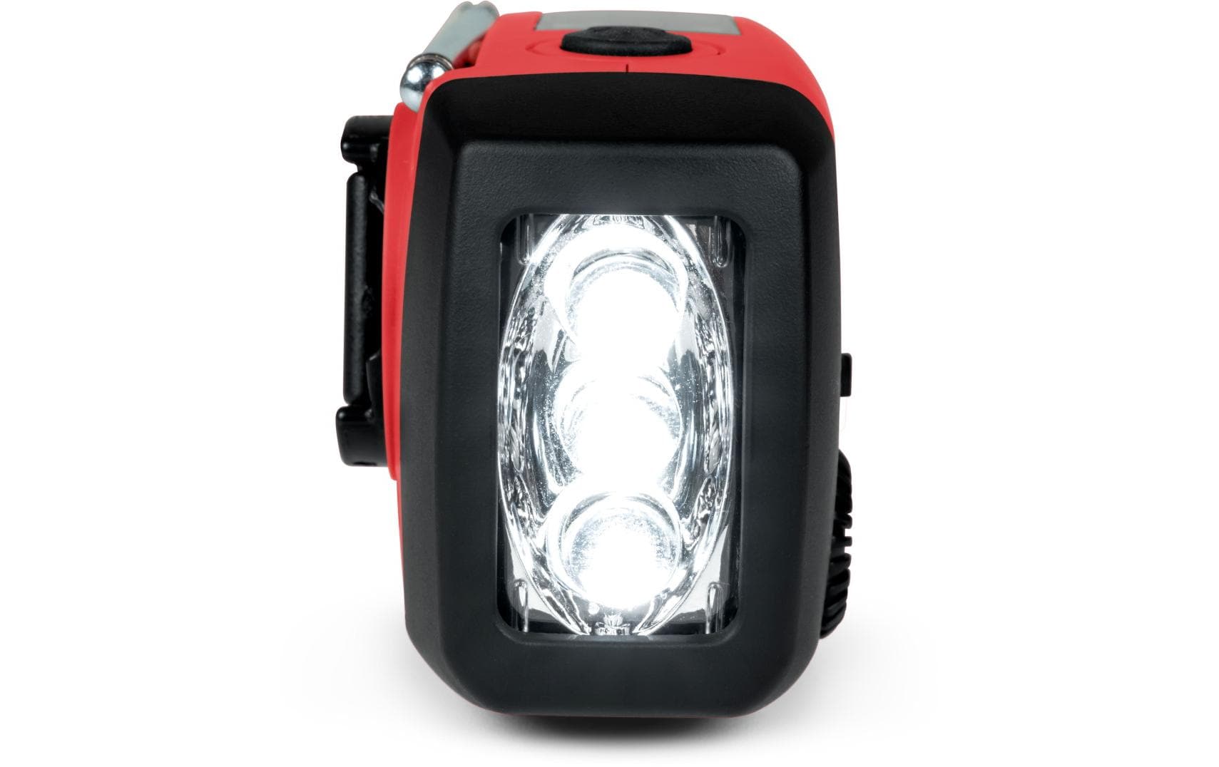 Thomson RT260R – Tragbares Radio, AM/FM, Solar, Dynamo, Powerbank, USB-C, spritz-/staubgeschützt – Rot