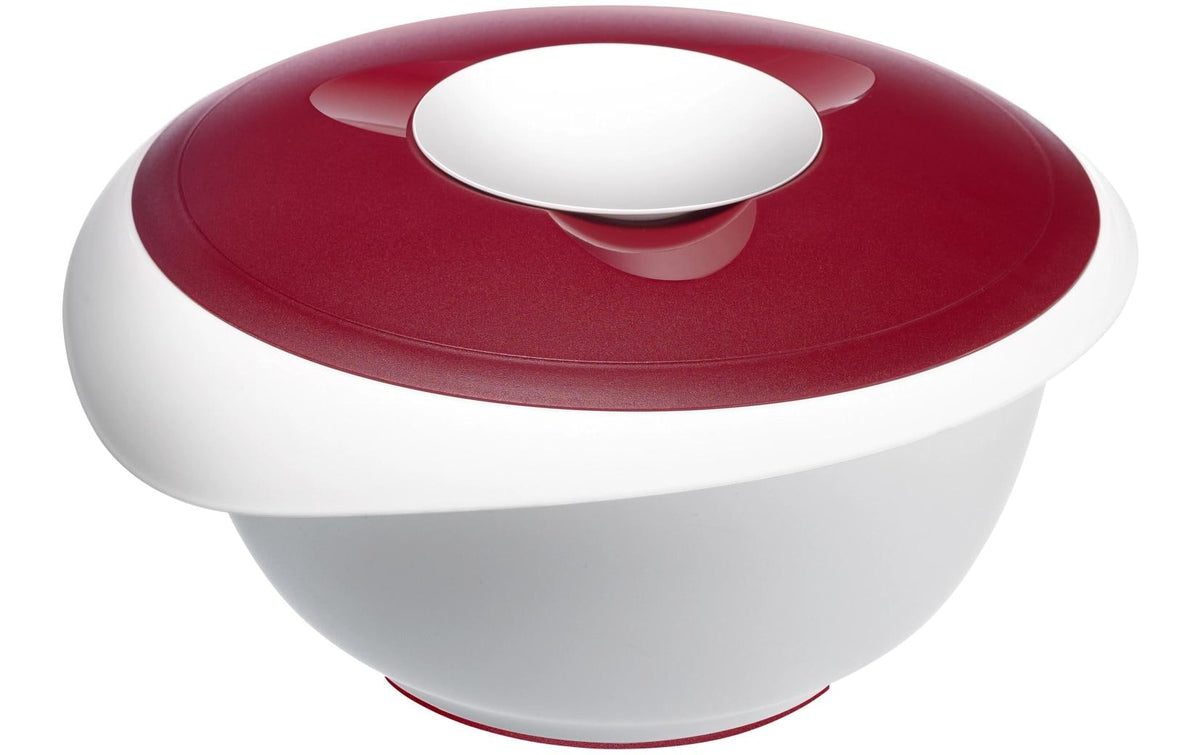 Westmark Rührschüssel 3,5 l, Ø 28,5 × 14,5 cm, Kunststoff, Rot, BPA-frei