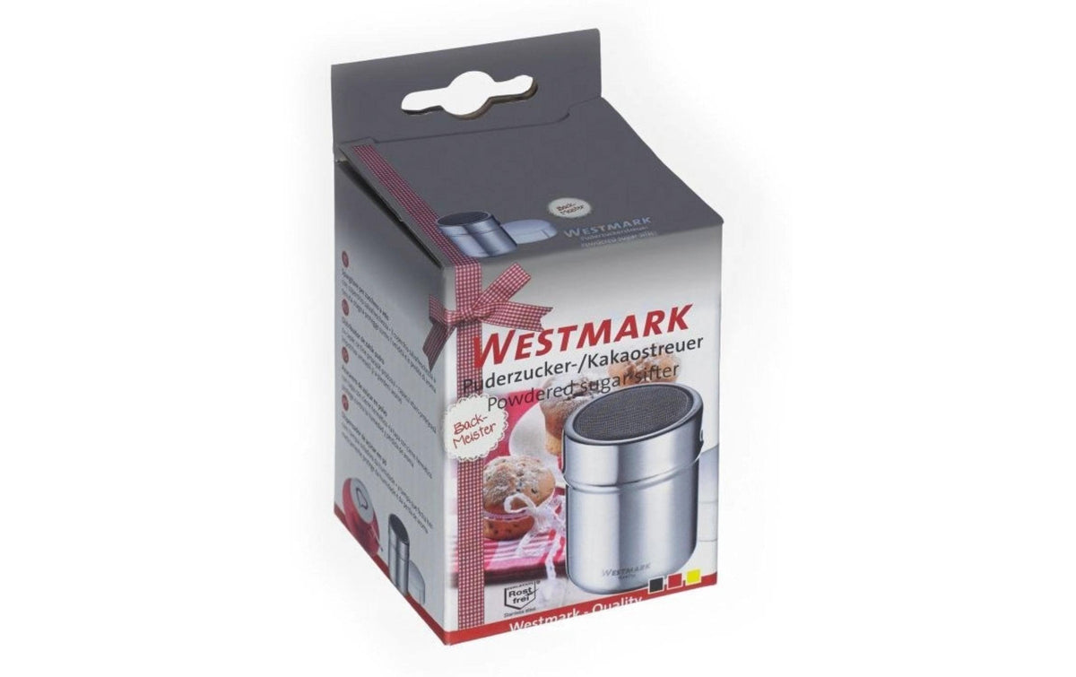 Westmark Streudose Ø 6,2 × 8,2 cm, Edelstahl/Polypropylen (PP), Silber