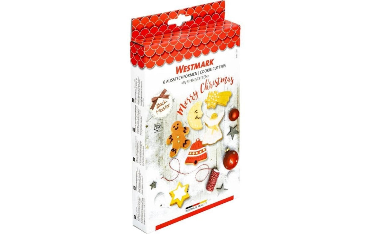 Westmark 6-teilige Ausstechformen, Edelstahl, 13 × 22,5 × 2,6 cm, spülmaschinenfest