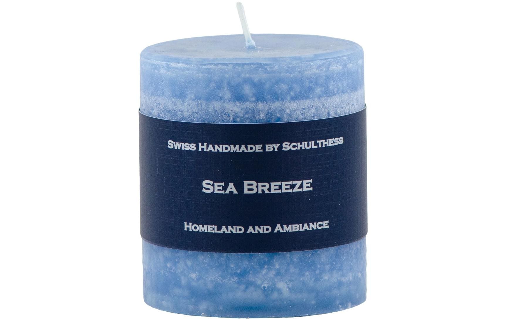 Schulthess Kerzenhandwerk Duftkerze – Meeresfrische – Ø 7 × 8 cm – ca. 40 h