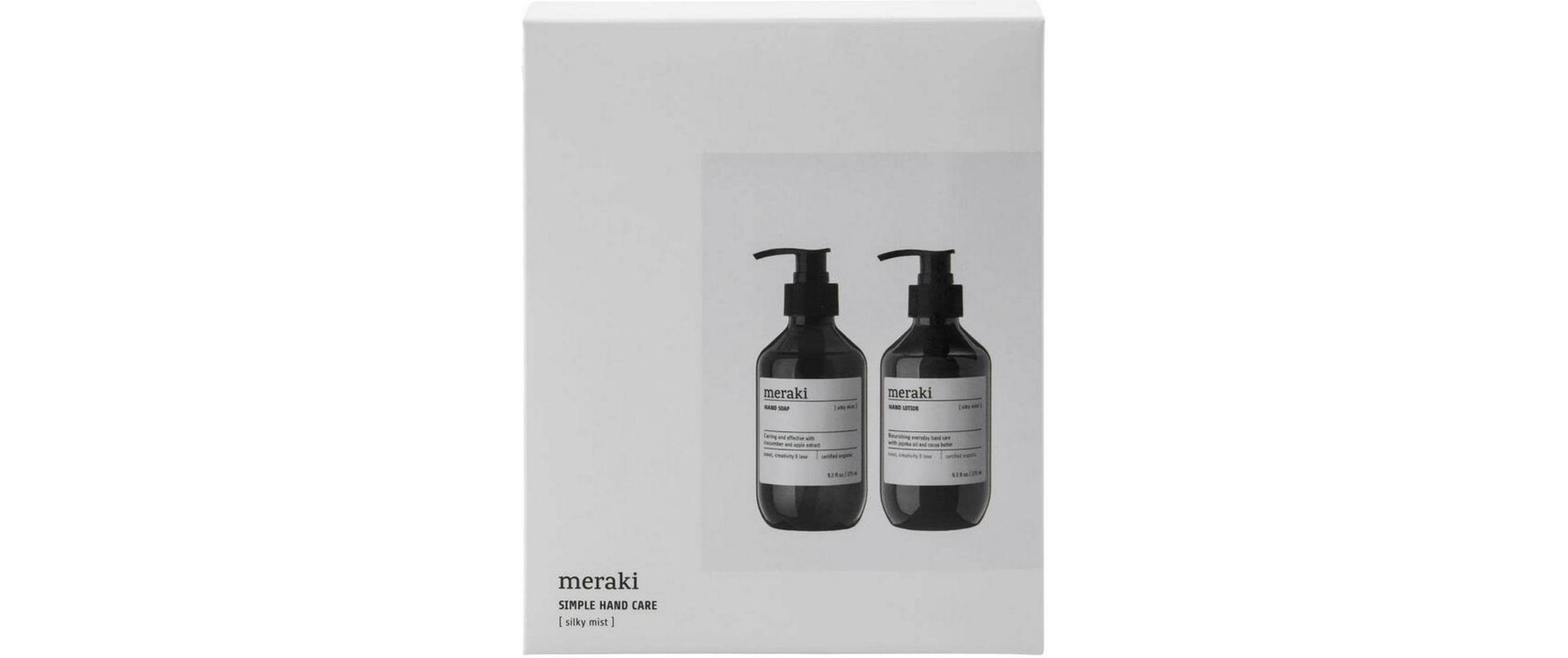 Cisco meraki Geschenkset Silky Mist – Handseife & Handlotion – je 275 ml