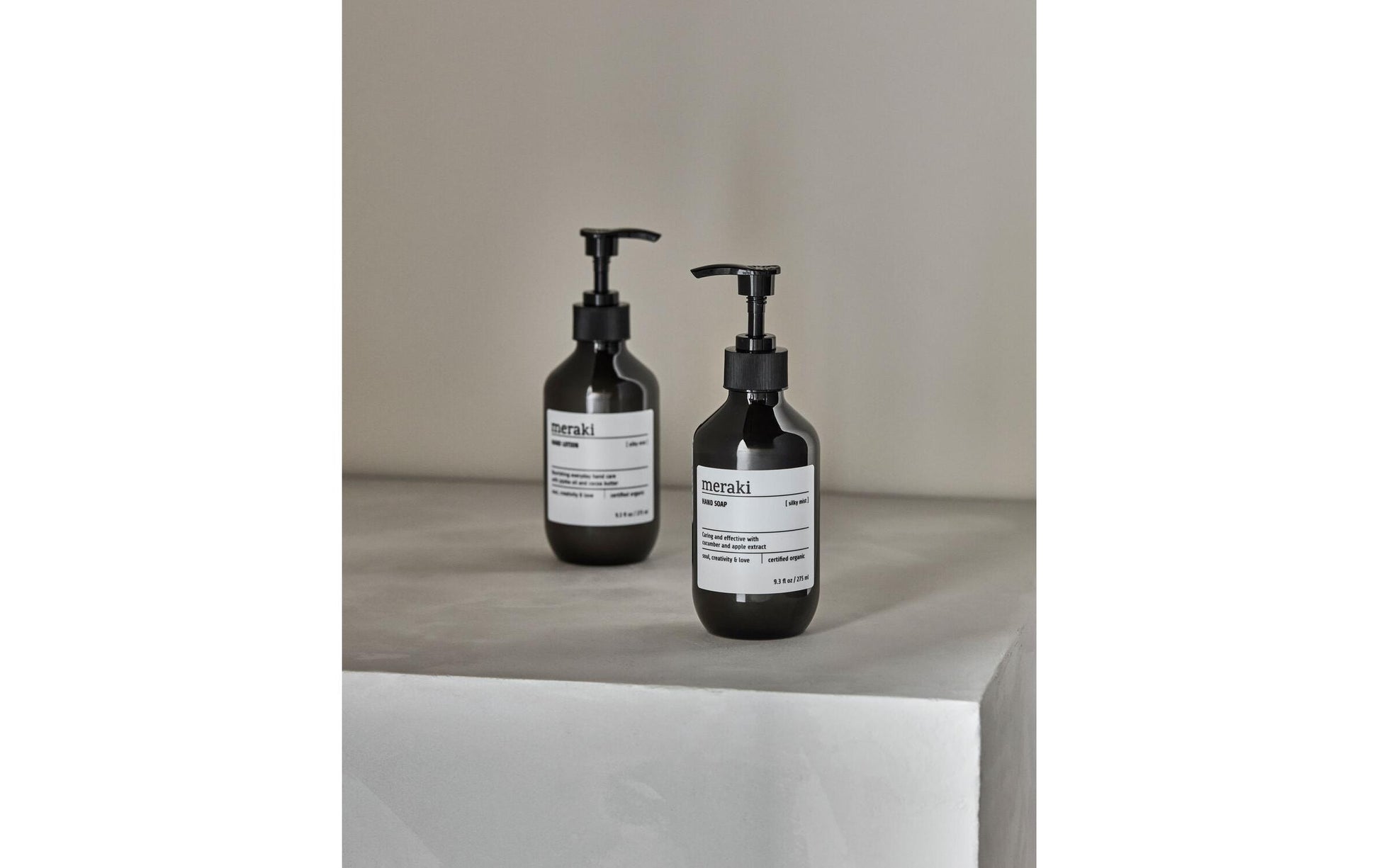 Cisco meraki Geschenkset Silky Mist – Handseife & Handlotion – je 275 ml