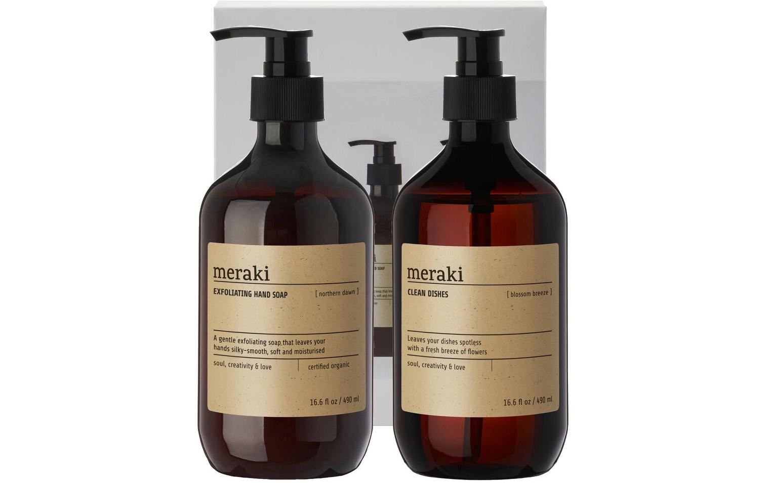 Cisco meraki Geschenkset Northern Dawn – Handseife & Spülmittel – je 490 ml