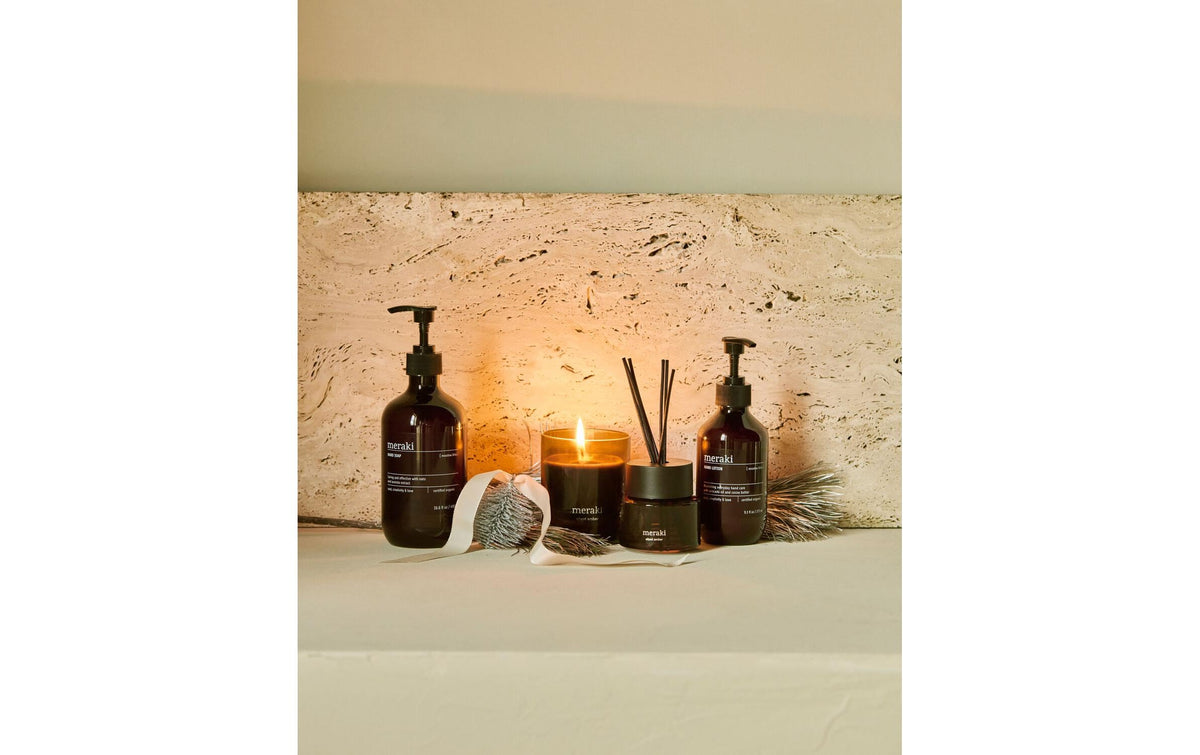 Cisco Meraki Geschenkset Meadow Bliss – Seife 490 ml, Lotion 275 ml, Diffuser 200 ml, Kerze 100 g