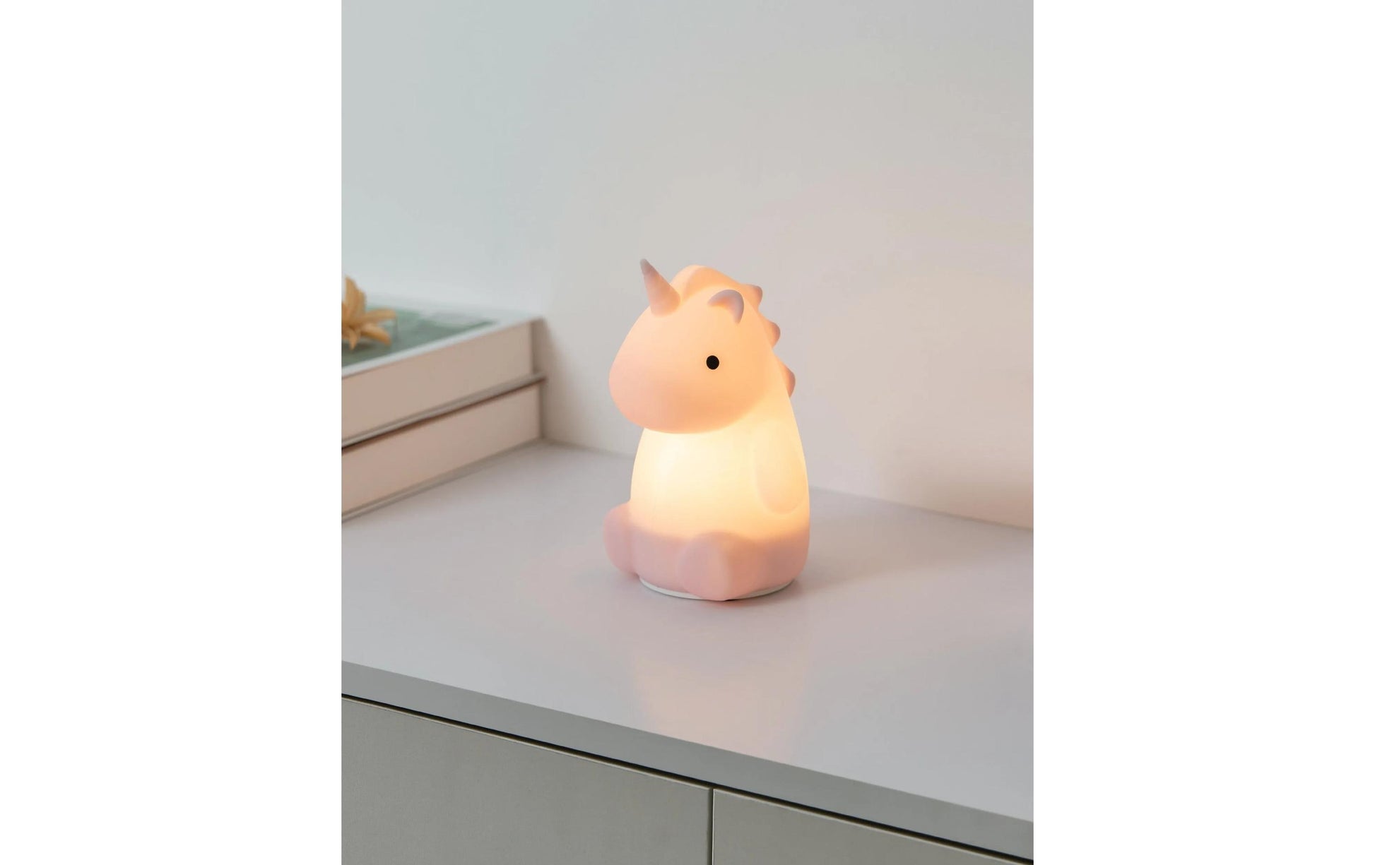 EGLO Nachtlicht Castellino – 65 lm, RGBW, Akku, IP20 – Rosa