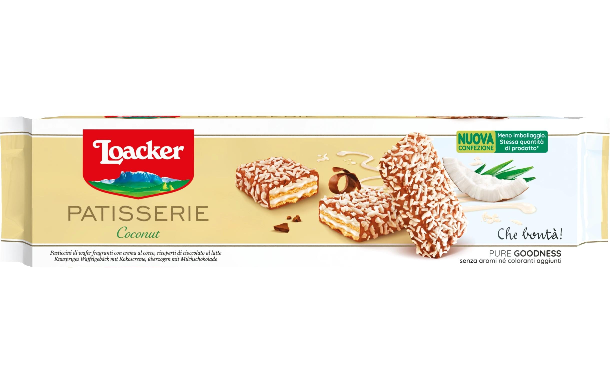 Loacker Gran Pasticceria Waffelgebäck – Kokos – 100 g