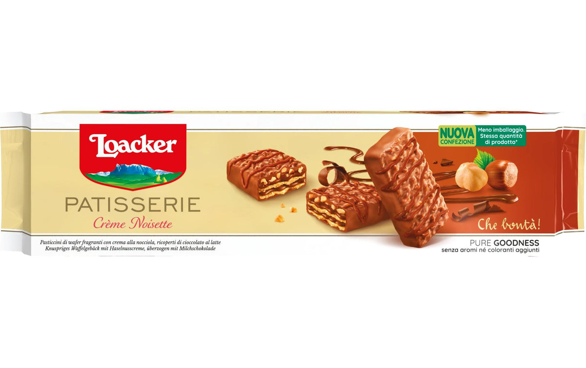 Loacker Gran Pasticceria Waffelgebäck – Haselnuss – 100 g