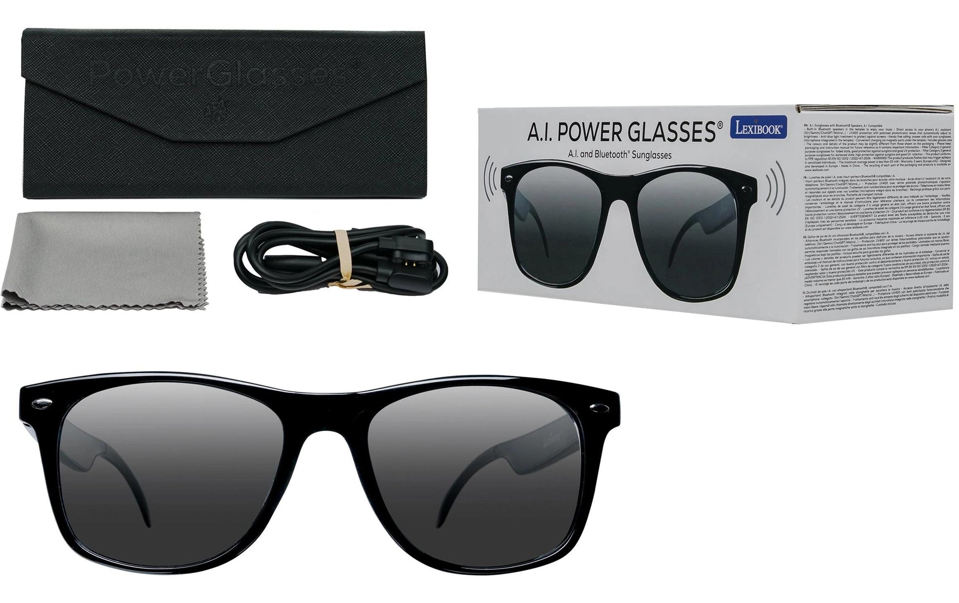 Lexibook Sonnenbrille mit Bluetooth-Mikrolautsprechern