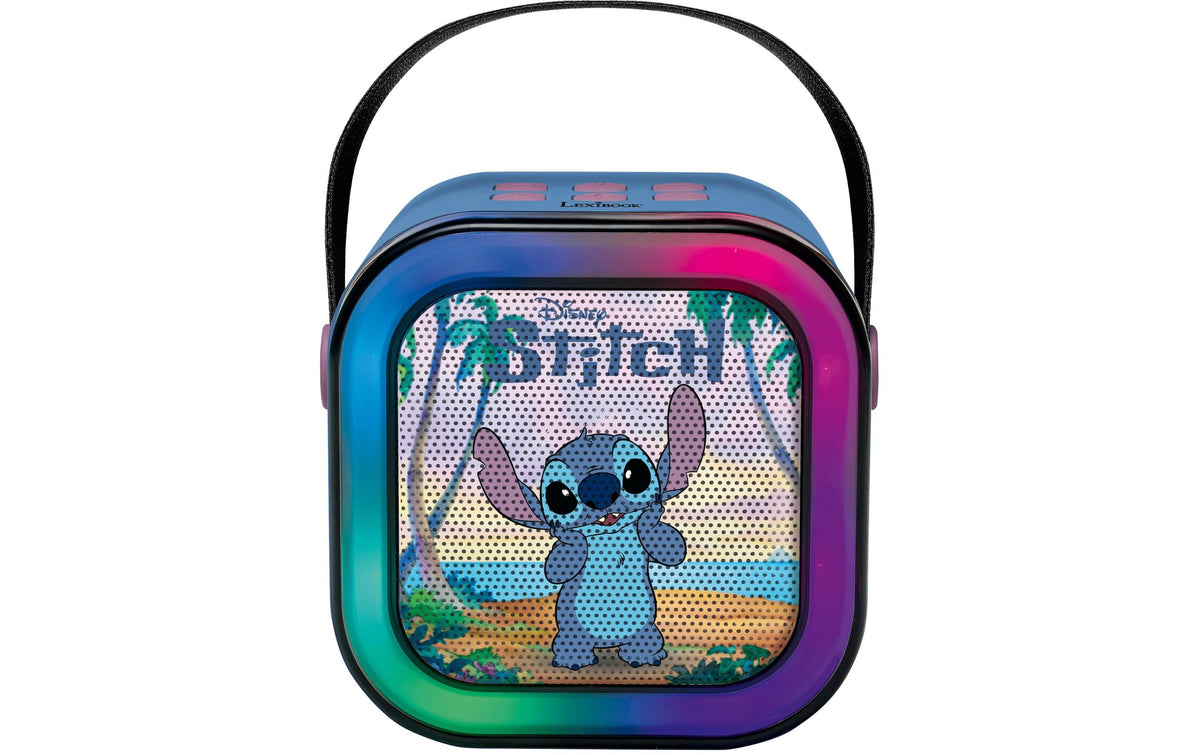 Lexibook Disney Stitch – Party-Lautsprecher – mit kabellosem Mikrofon, Blau