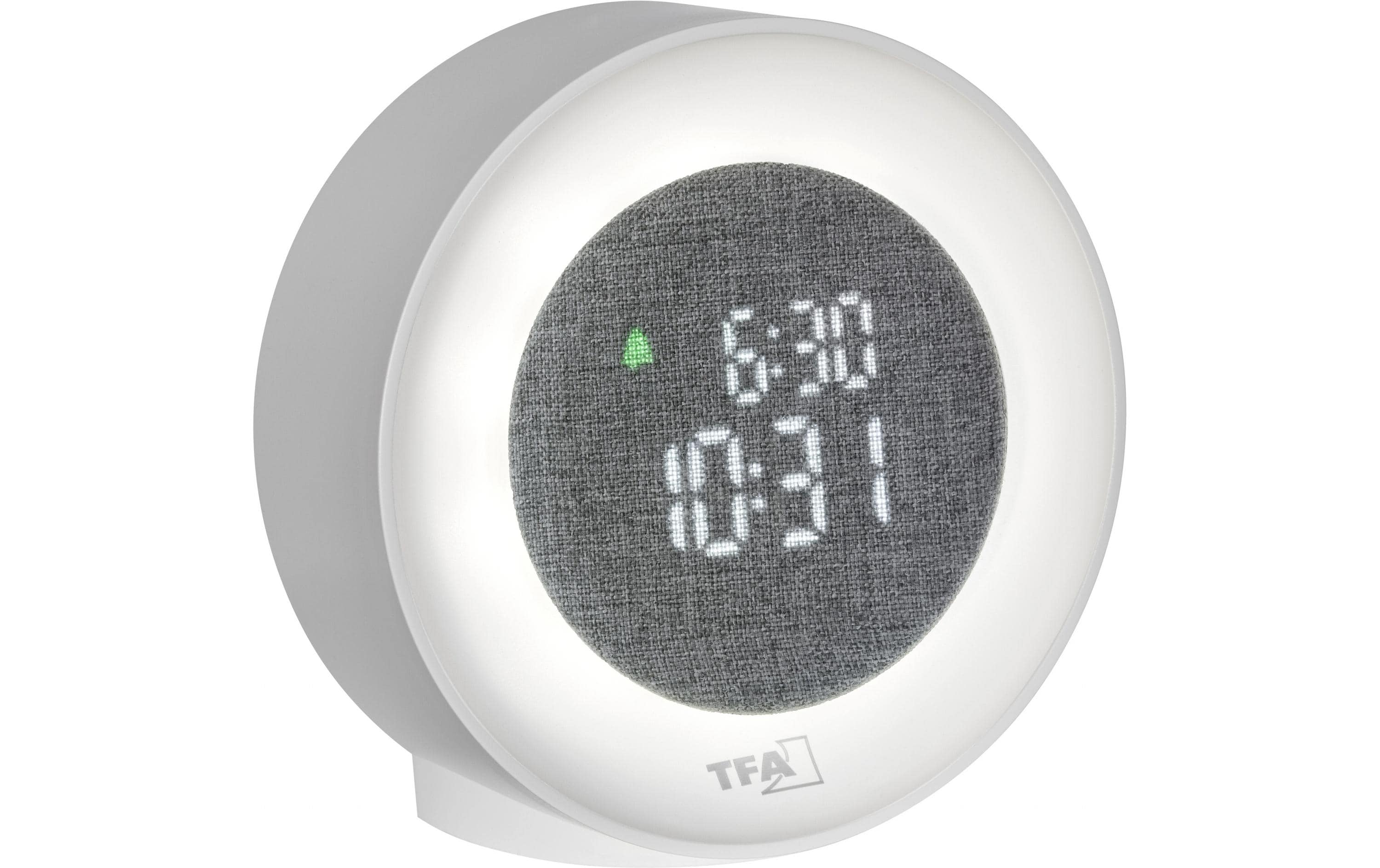 TFA-Dostmann TFA Dostmann Lichtwecker – Wecklicht, Digital, USB, Weiss, Kunststoff