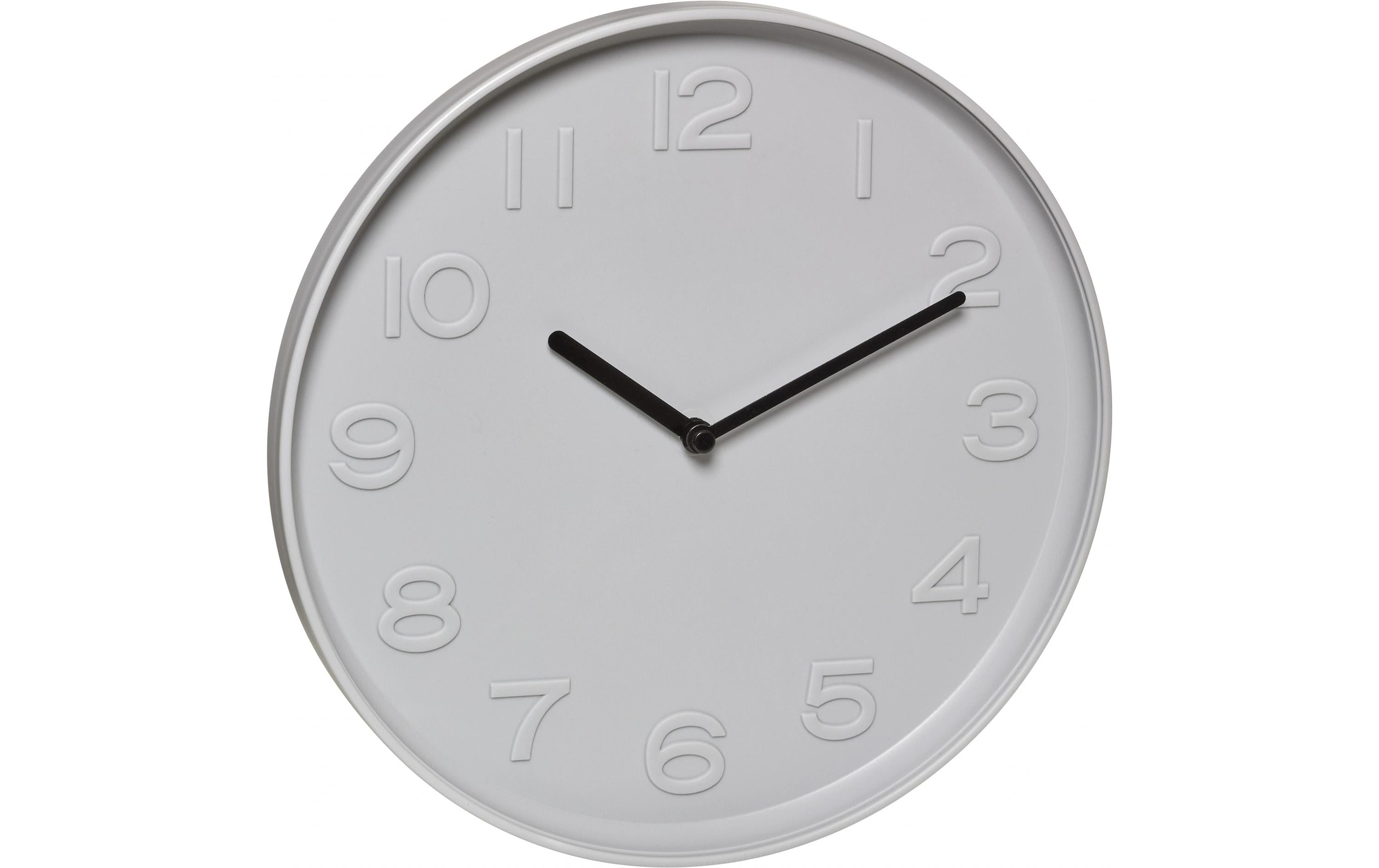 TFA-Dostmann TFA Dostmann Wanduhr – Analog, 25,5 × 5,2 × 3,5 cm, Grau, Kunststoff
