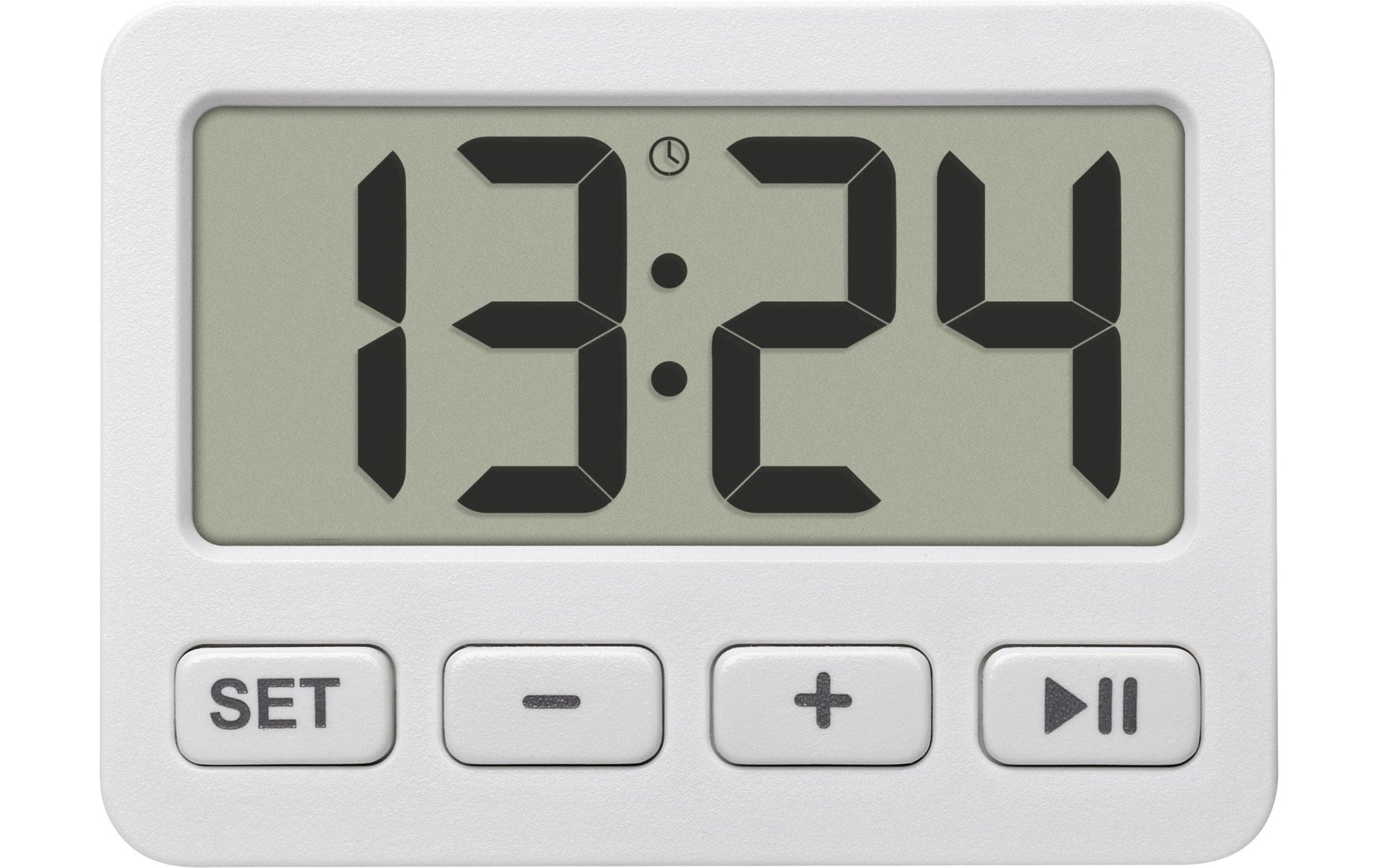 TFA-Dostmann TFA Dostmann Digitalwecker – Timer, 5,5 × 4 × 1,5 cm, weiss