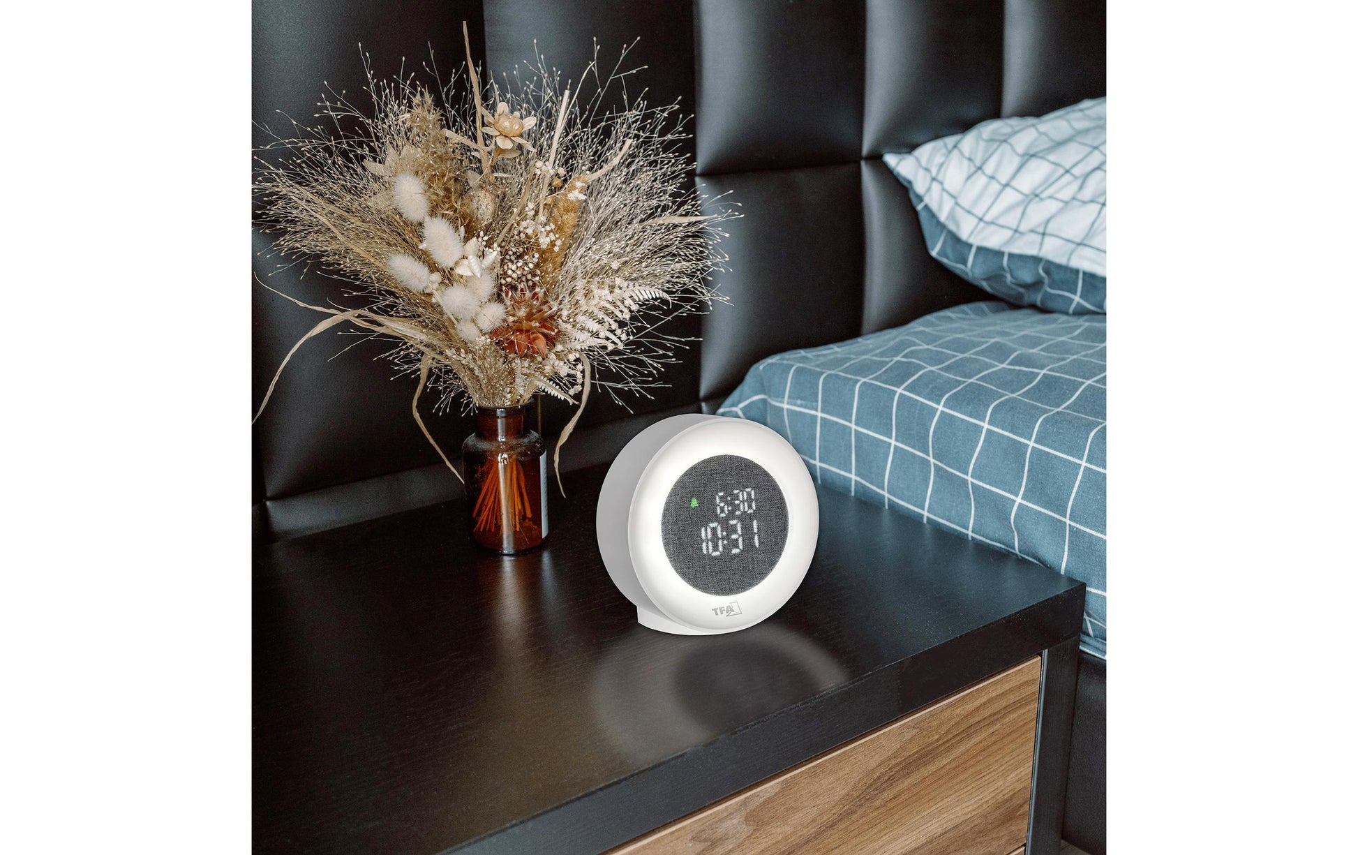 TFA-Dostmann TFA Dostmann Lichtwecker – Wecklicht, Digital, USB, Weiss, Kunststoff