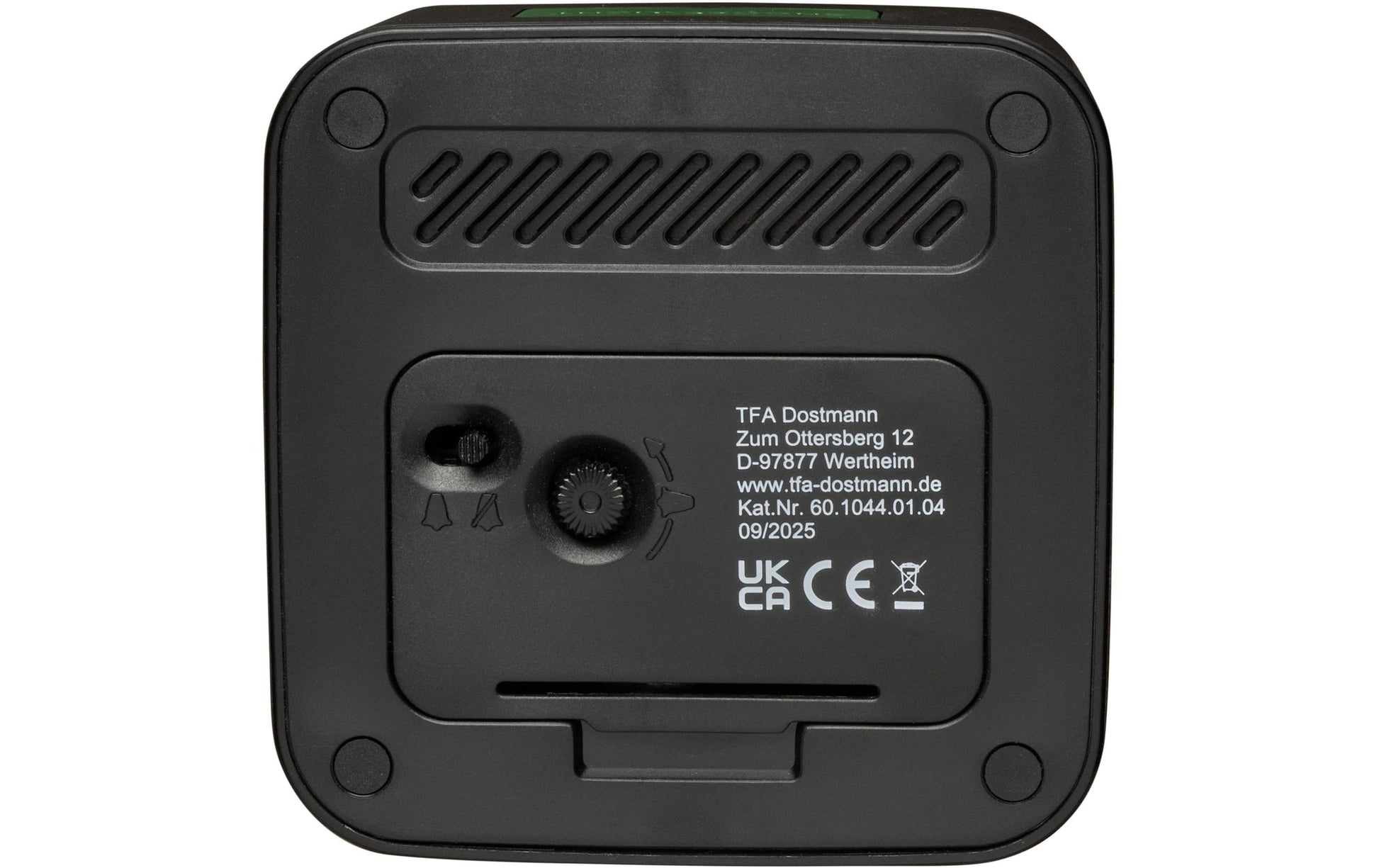 TFA-Dostmann TFA Dostmann Wecker – Analog, Schlummerfunktion, Hintergrundbeleuchtung, Schwarz