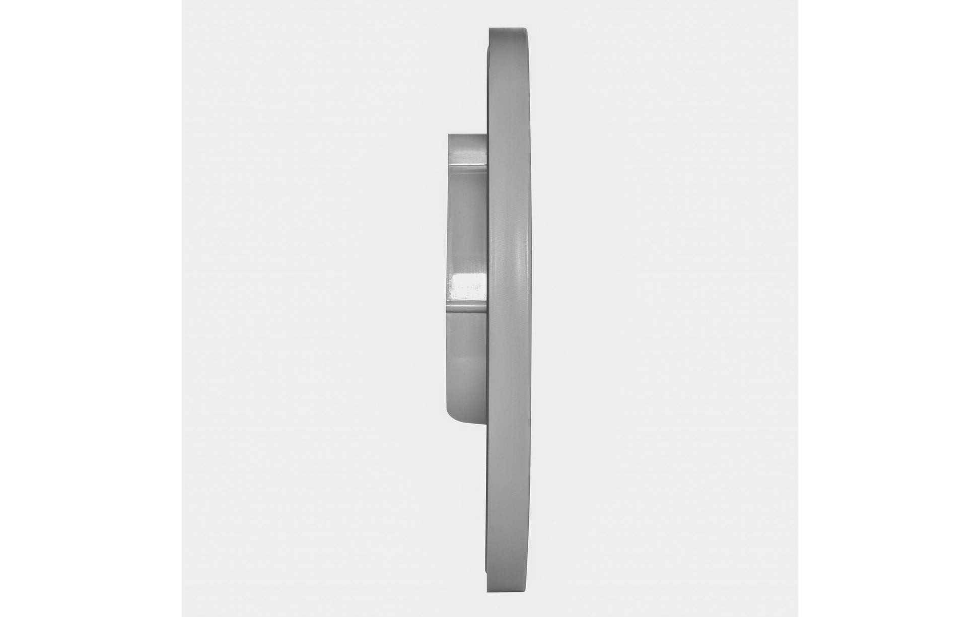 TFA-Dostmann TFA Dostmann Wanduhr – Analog, 25,5 × 5,2 × 3,5 cm, Grau, Kunststoff