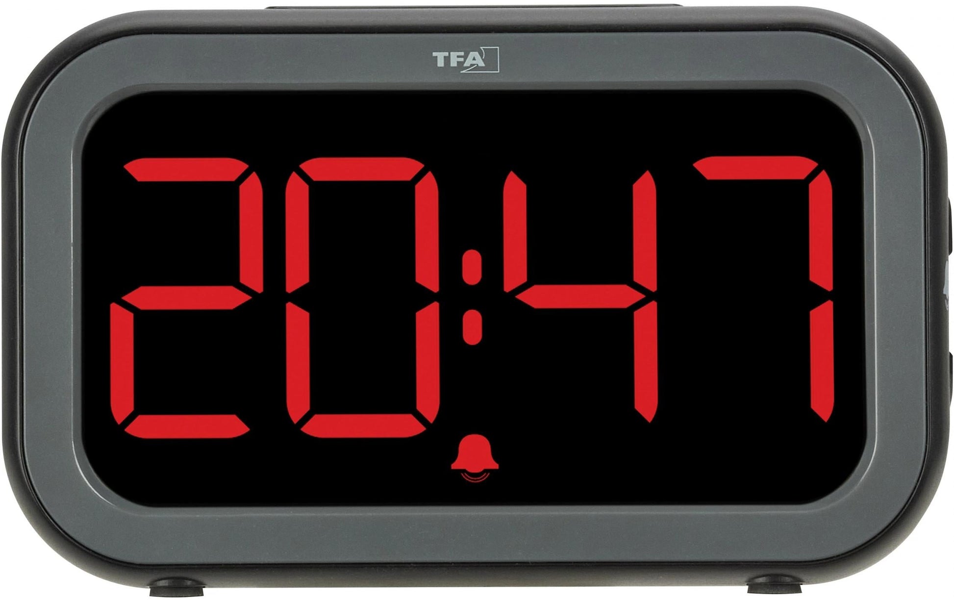 TFA-Dostmann TFA Dostmann BINGO Digitalwecker – USB, 4,1 × 8,1 × 13,2 cm, schwarz