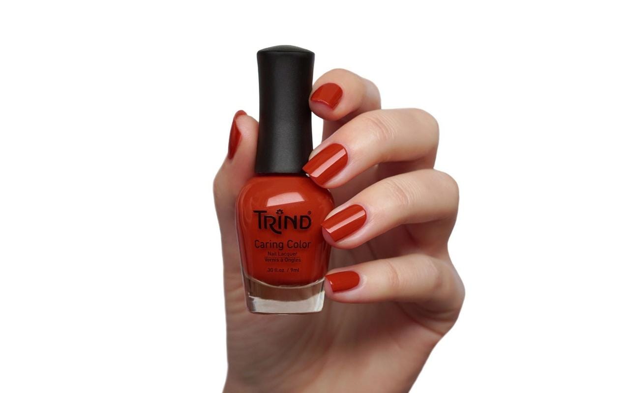 Trind Nagellack Caring Color CC274 Very Vermilion – 9 ml