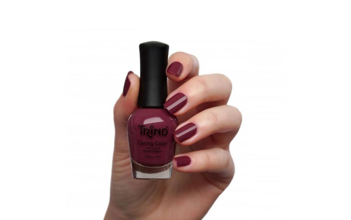 Trind Nagellack Caring Color CC163 Raspberry Swirl – 9 ml – rosa, rot