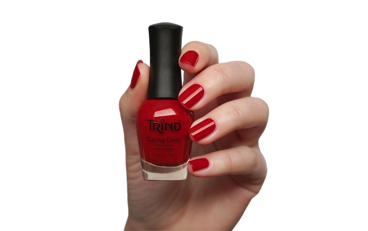 Trind Nagellack Caring Color CC272 Fire Engine – 9 ml – rot