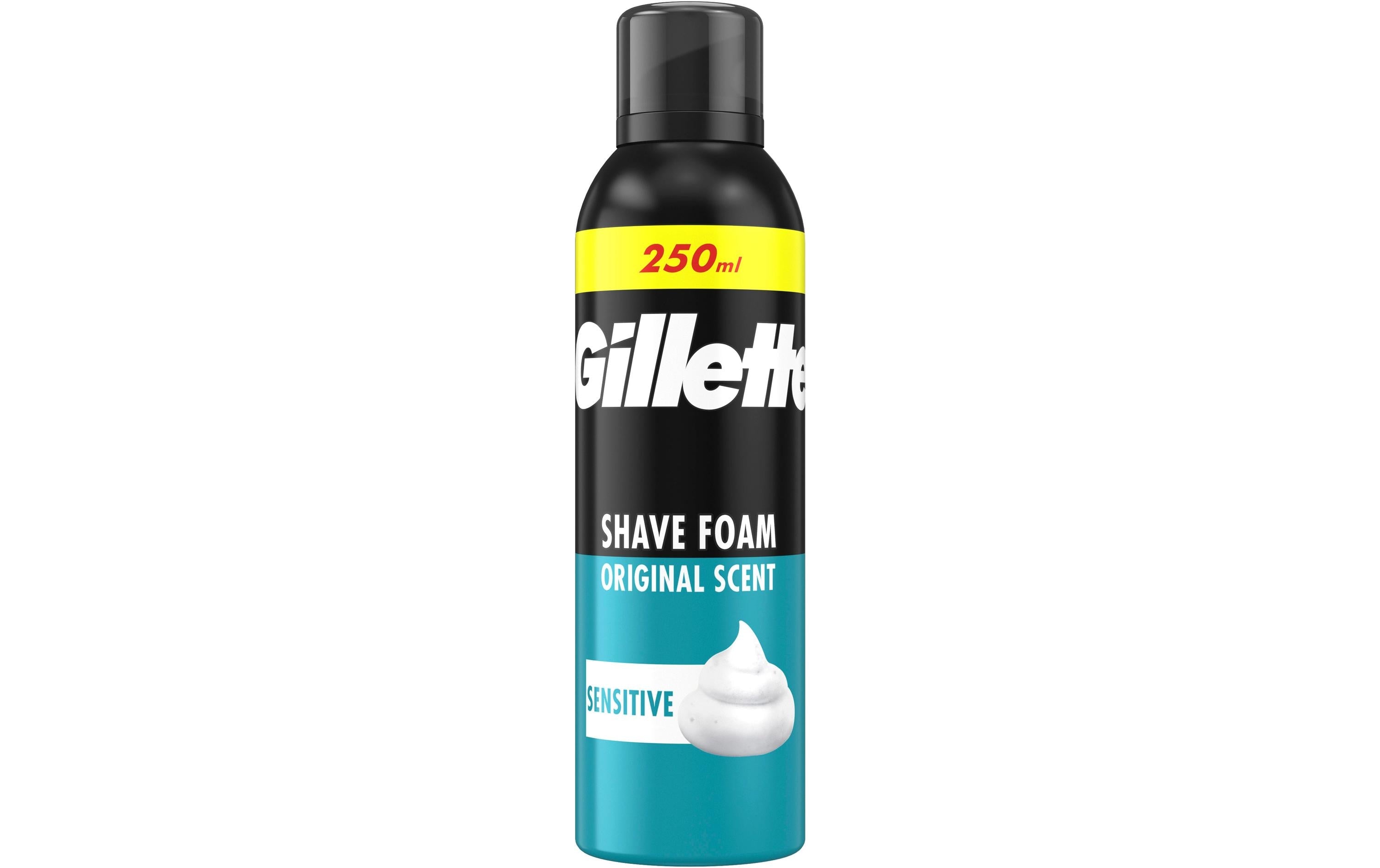 Gillette Rasierschaum – für empfindliche Haut – 250 ml